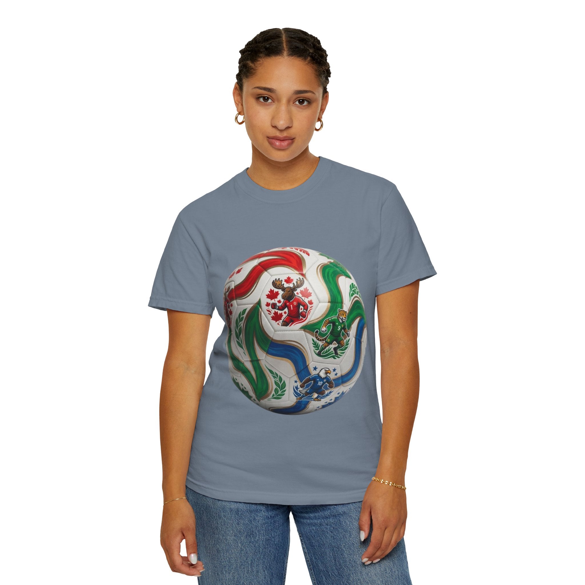 Soccer World Cup Retro Trio Ball T-Shirt