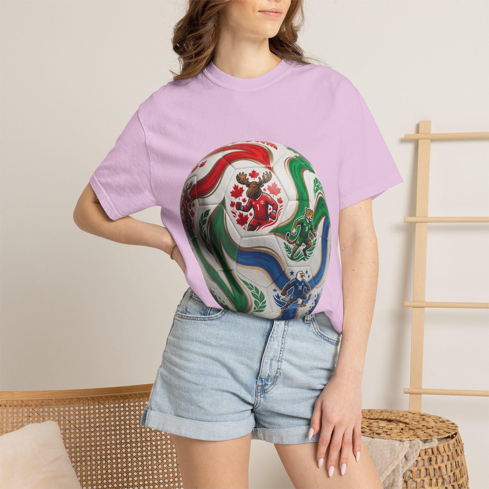 Soccer World Cup Retro Trio Ball T-Shirt