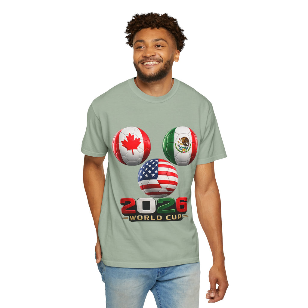 2026 World Cup Soccer T‑Shirt — USA Canada Mexico Fans
