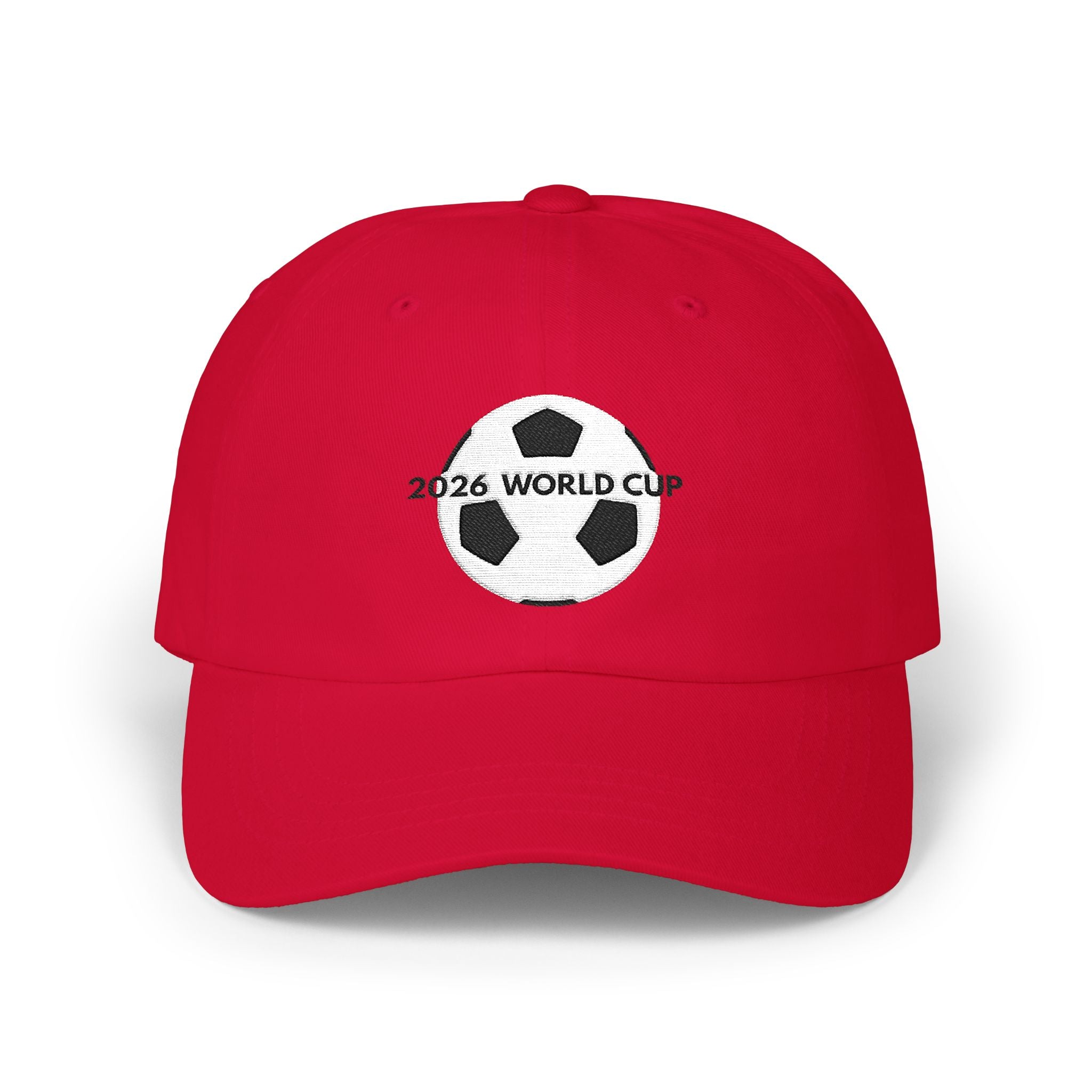 2026 World Cup Soccer Ball Classic Dad Cap | Embroidered Football Hat