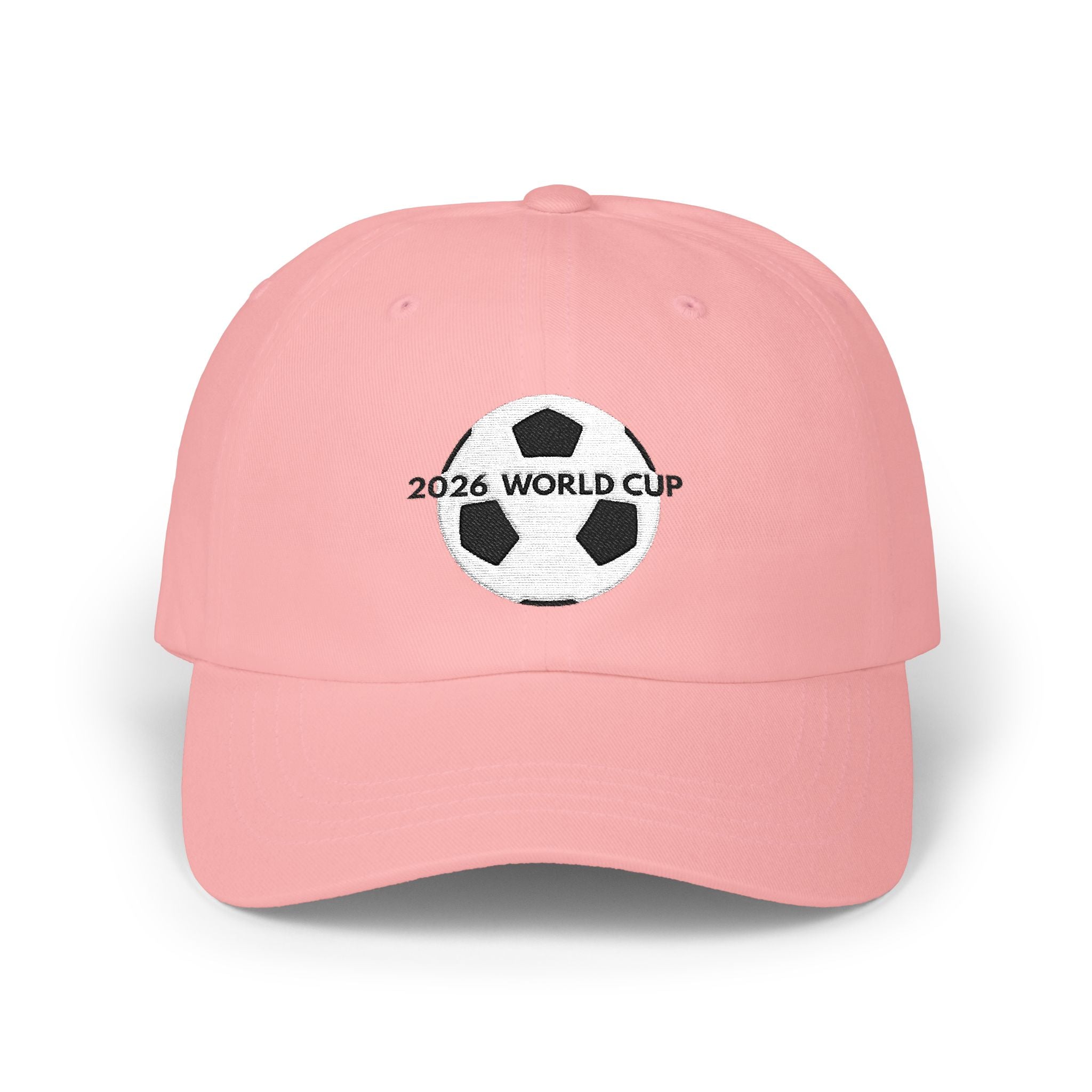 2026 World Cup Soccer Ball Classic Dad Cap | Embroidered Football Hat