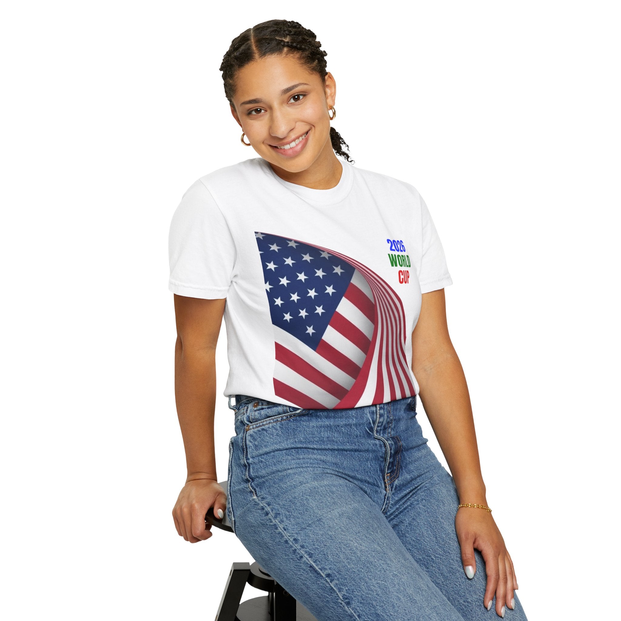 2026 World Cup USA Flag T-Shirt