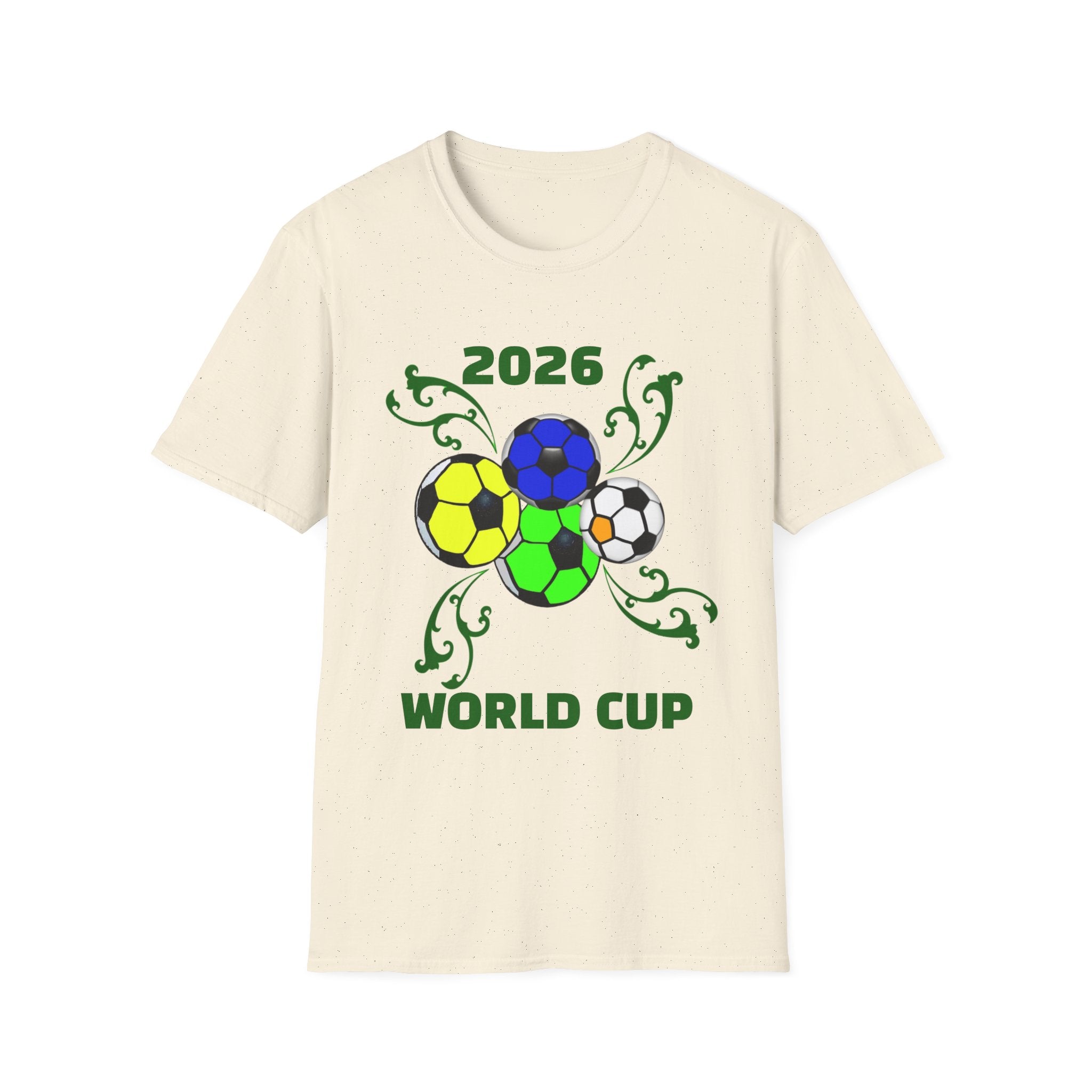 2026 World Cup Soccer Balls T-Shirt | Soccer Tournament Tee