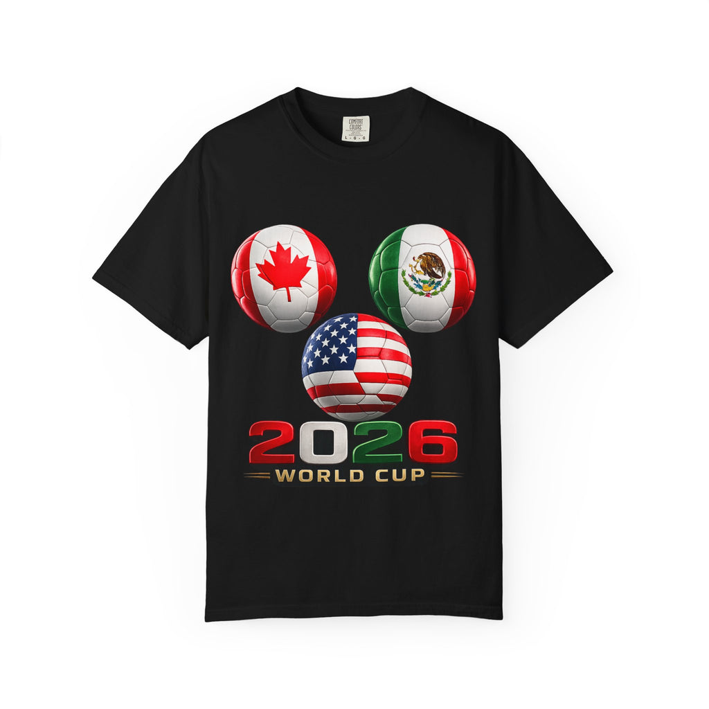 2026 World Cup Soccer T‑Shirt — USA Canada Mexico Fans