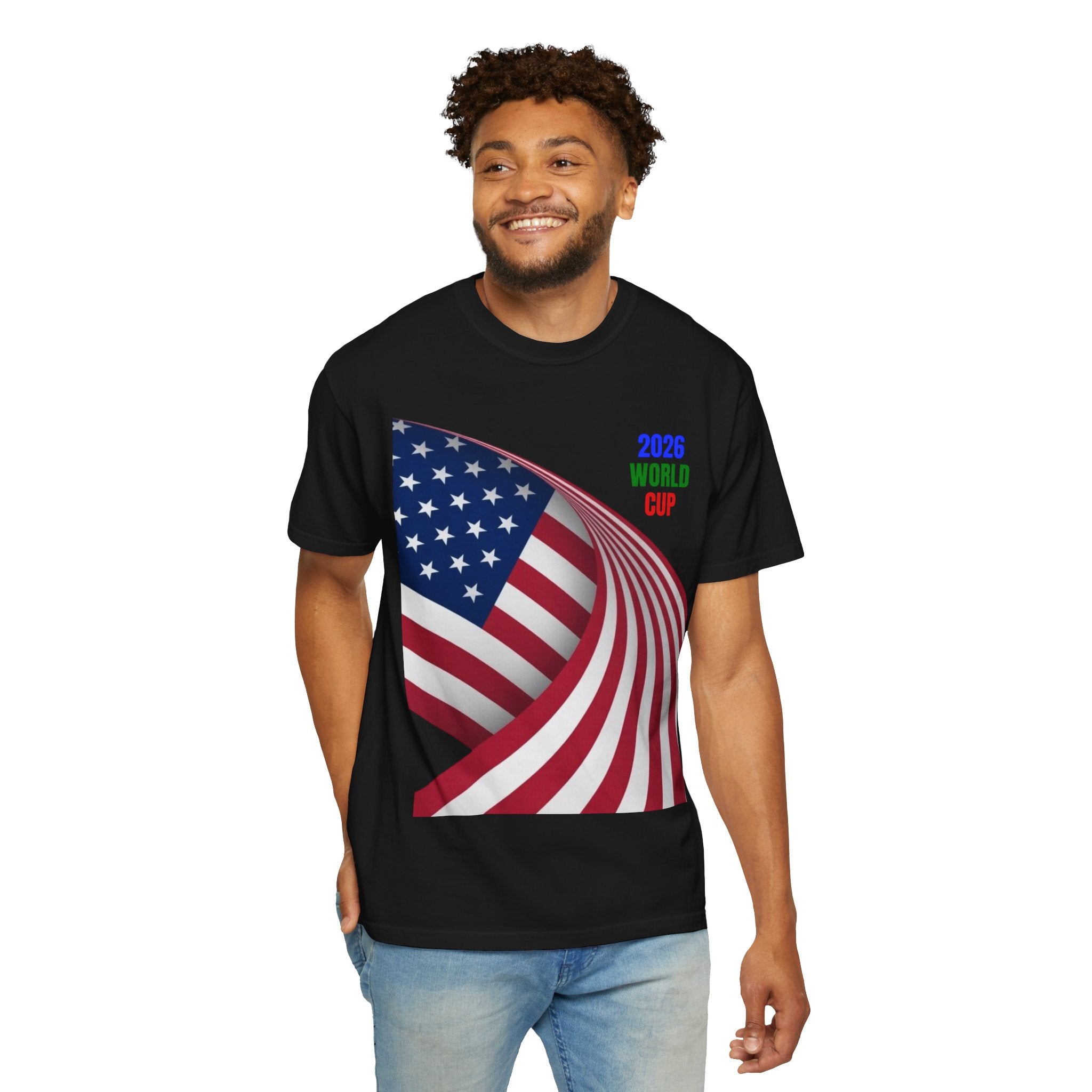 2026 World Cup USA Flag T-Shirt