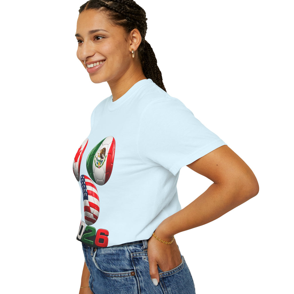 2026 World Cup Soccer T‑Shirt — USA Canada Mexico Fans