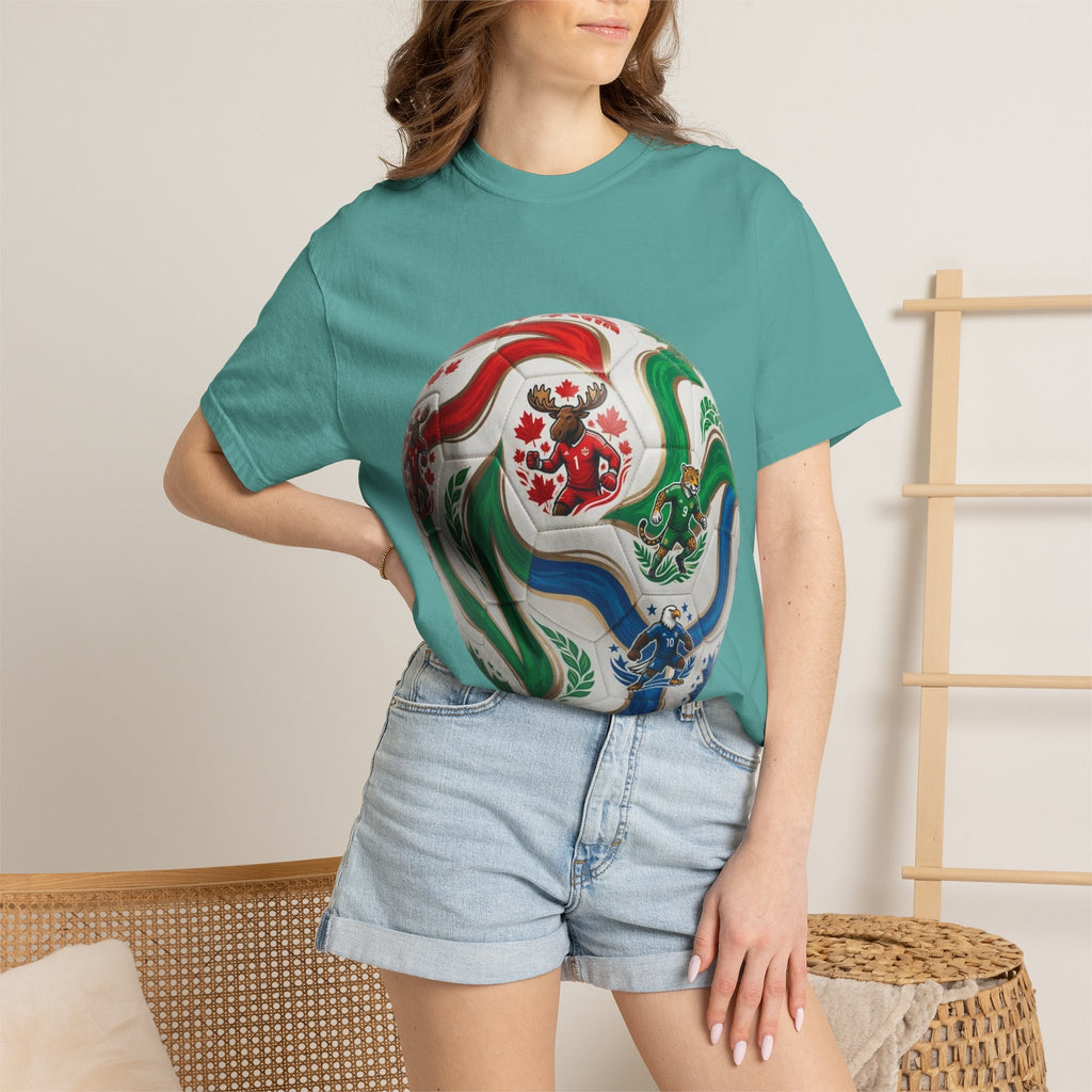 Soccer World Cup Retro Trio Ball T-Shirt