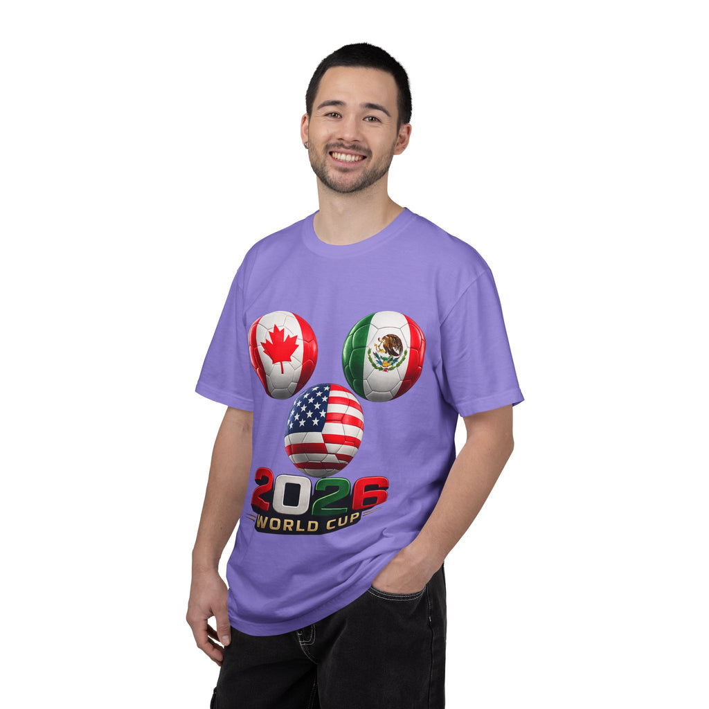 2026 World Cup Soccer T‑Shirt — USA Canada Mexico Fans