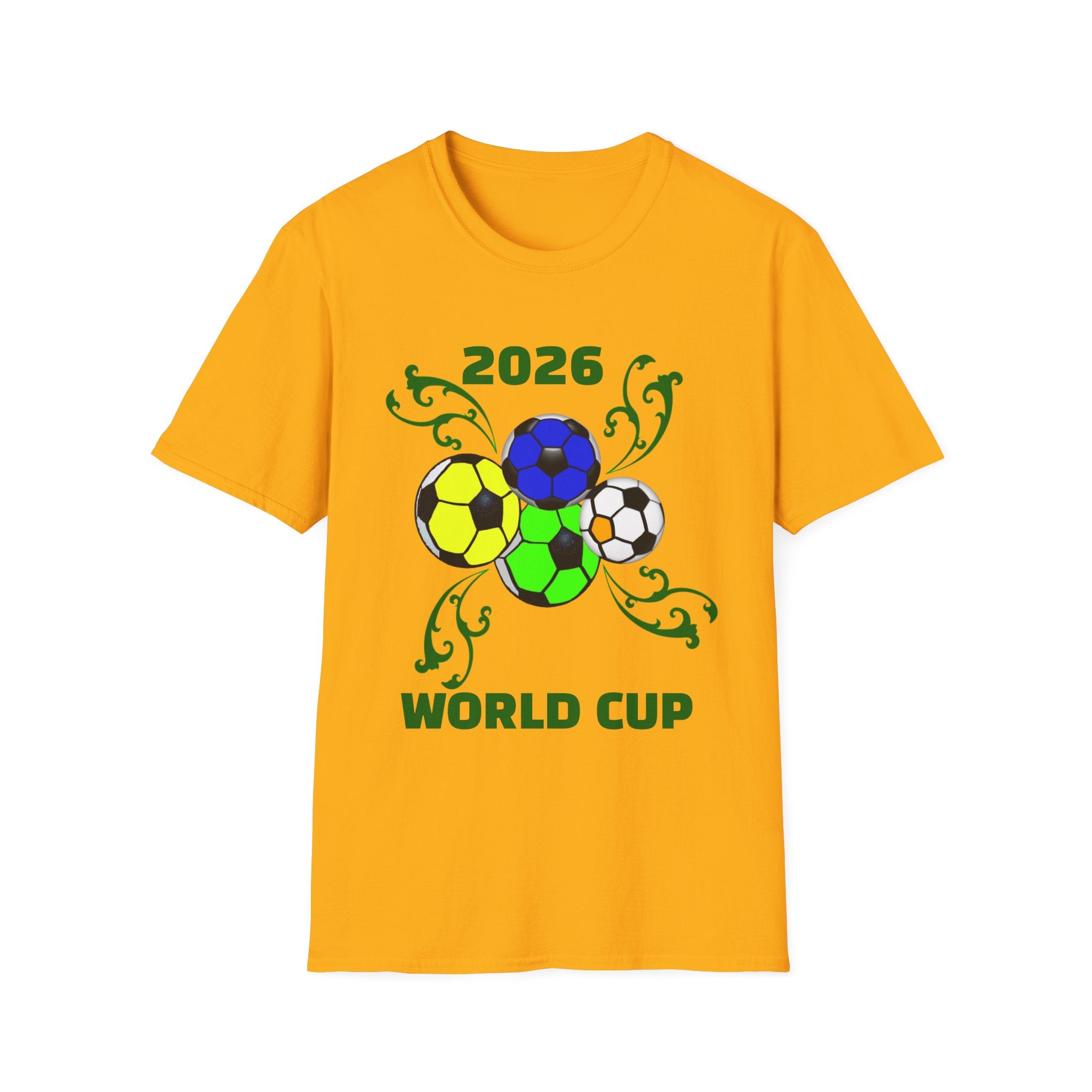 2026 World Cup Soccer Balls T-Shirt | Soccer Tournament Tee