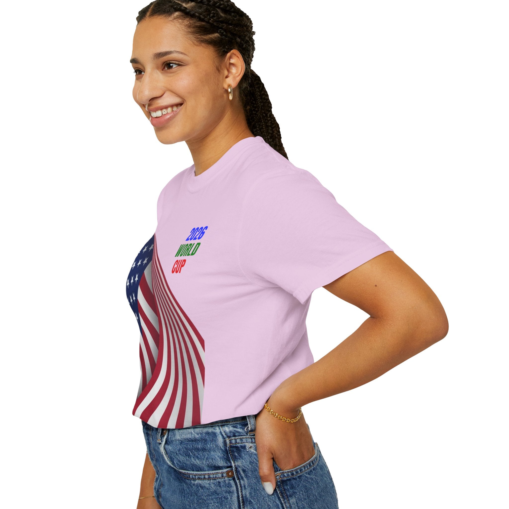 2026 World Cup USA Flag T-Shirt