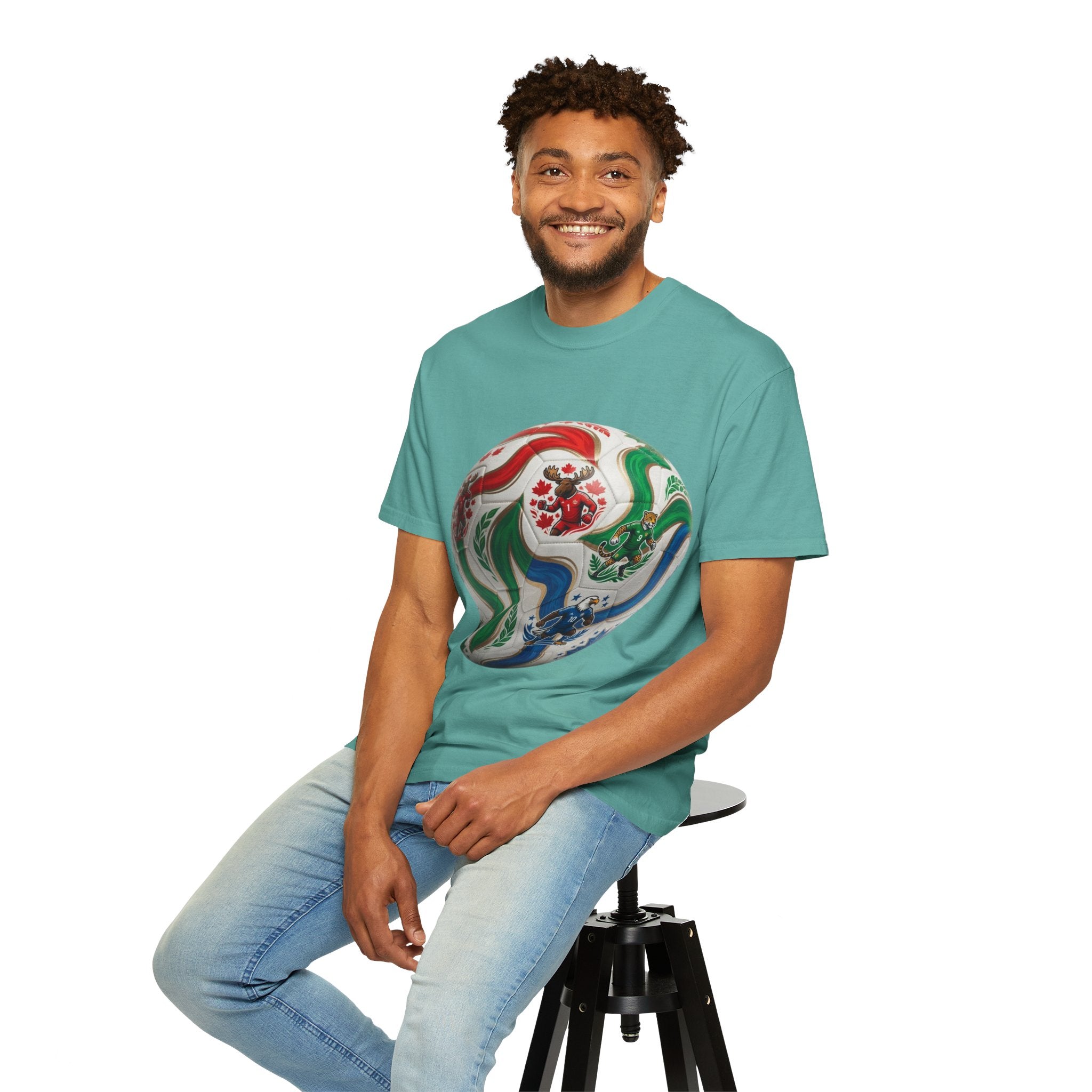 Soccer World Cup Retro Trio Ball T-Shirt