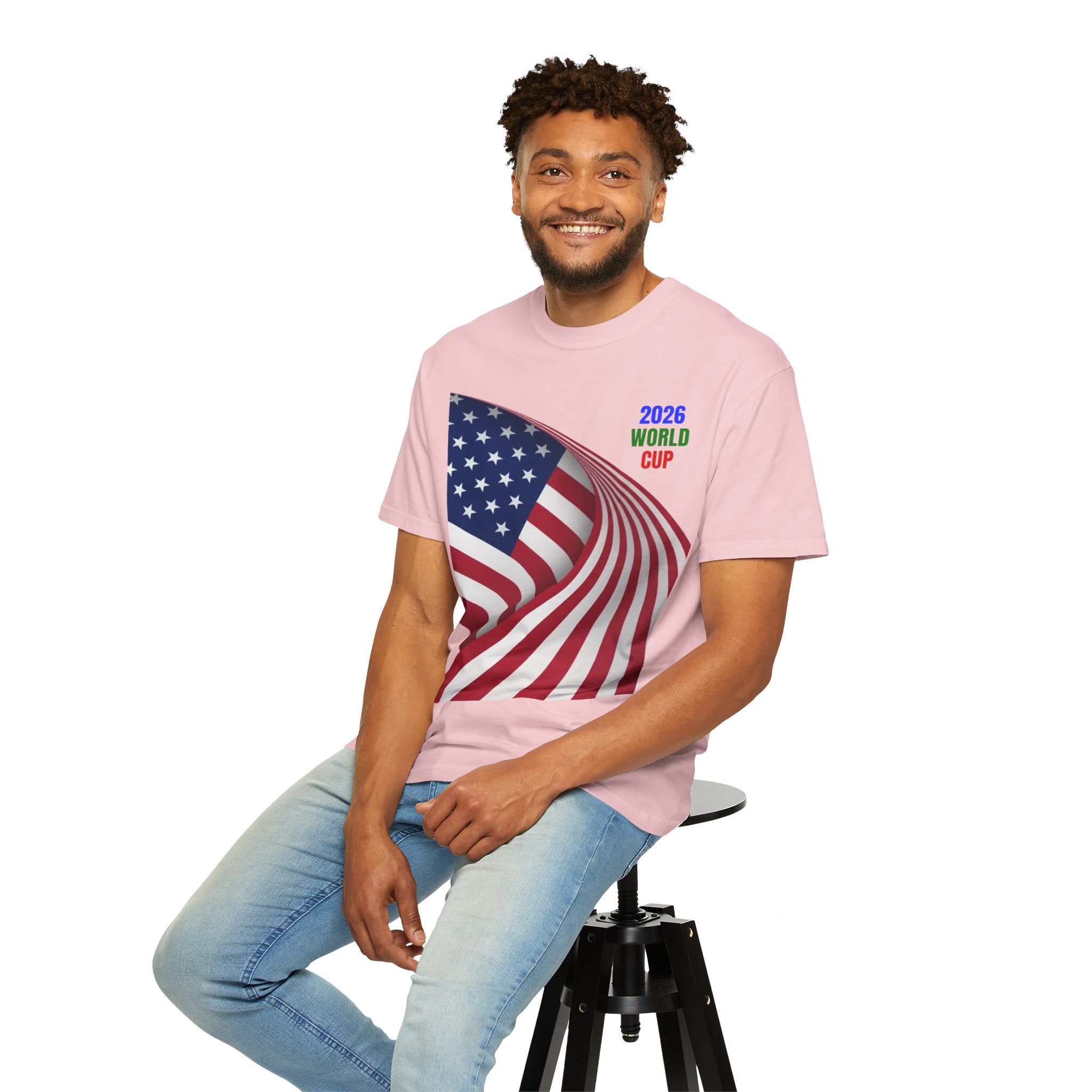 2026 World Cup USA Flag T-Shirt