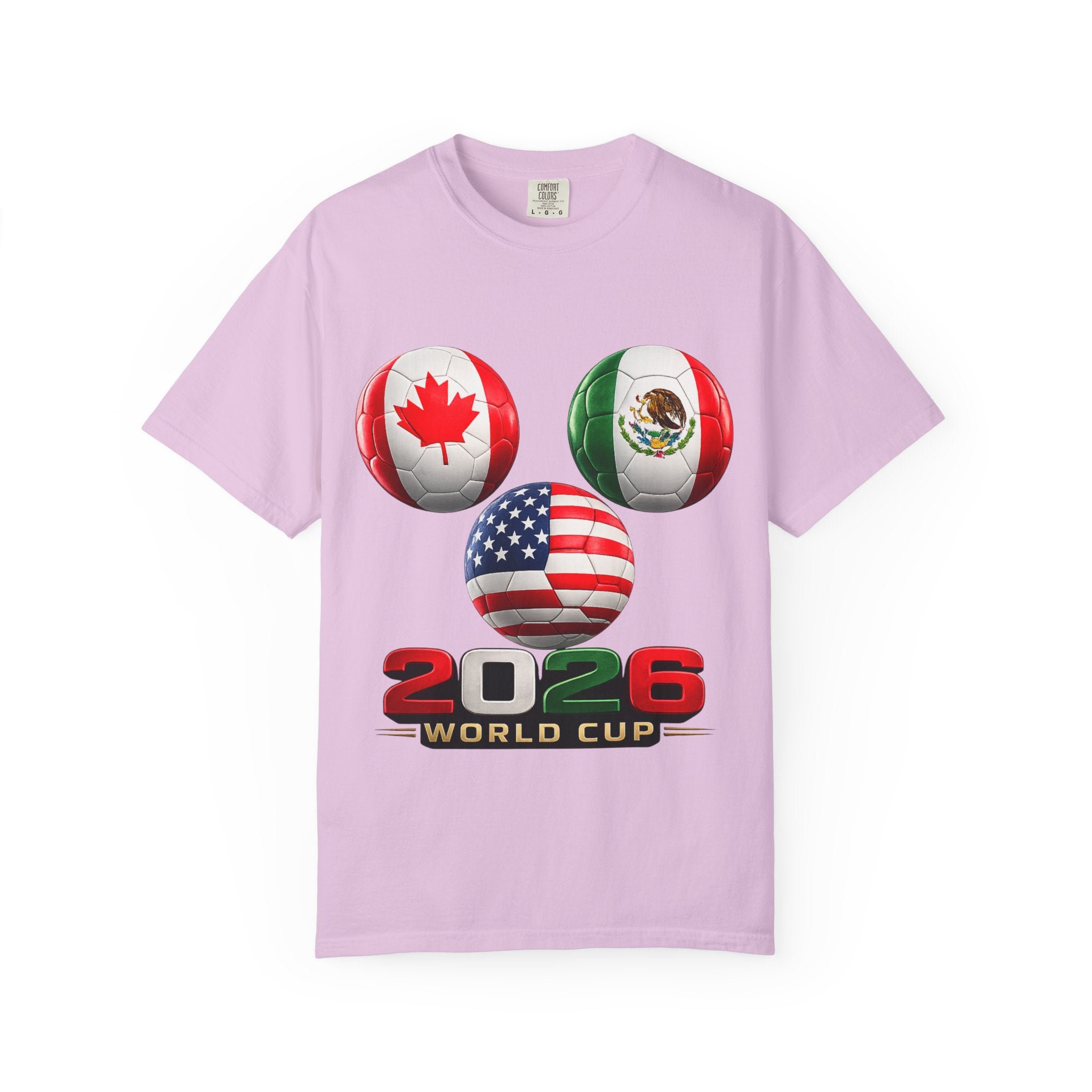 2026 World Cup Soccer T‑Shirt — USA Canada Mexico Fans