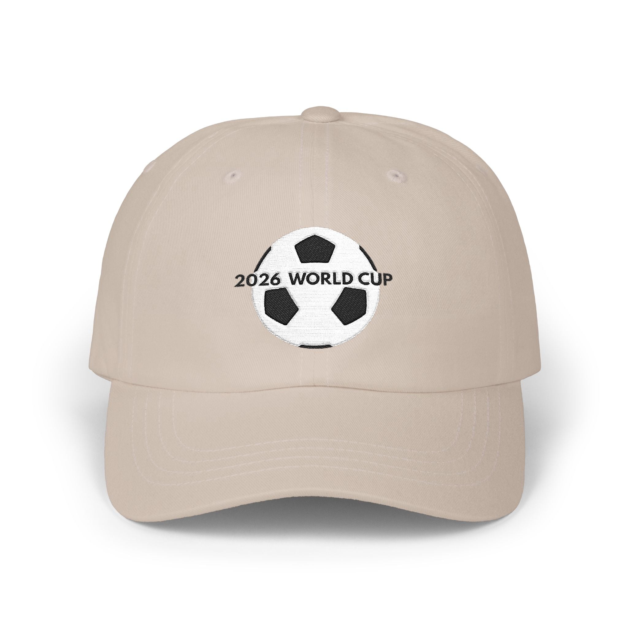 2026 World Cup Soccer Ball Classic Dad Cap | Embroidered Football Hat