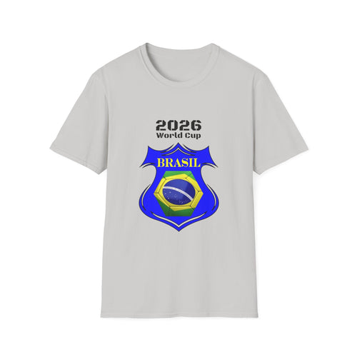 Brazil 2026 World Cup Crest T-Shirt — Soccer Football Tee