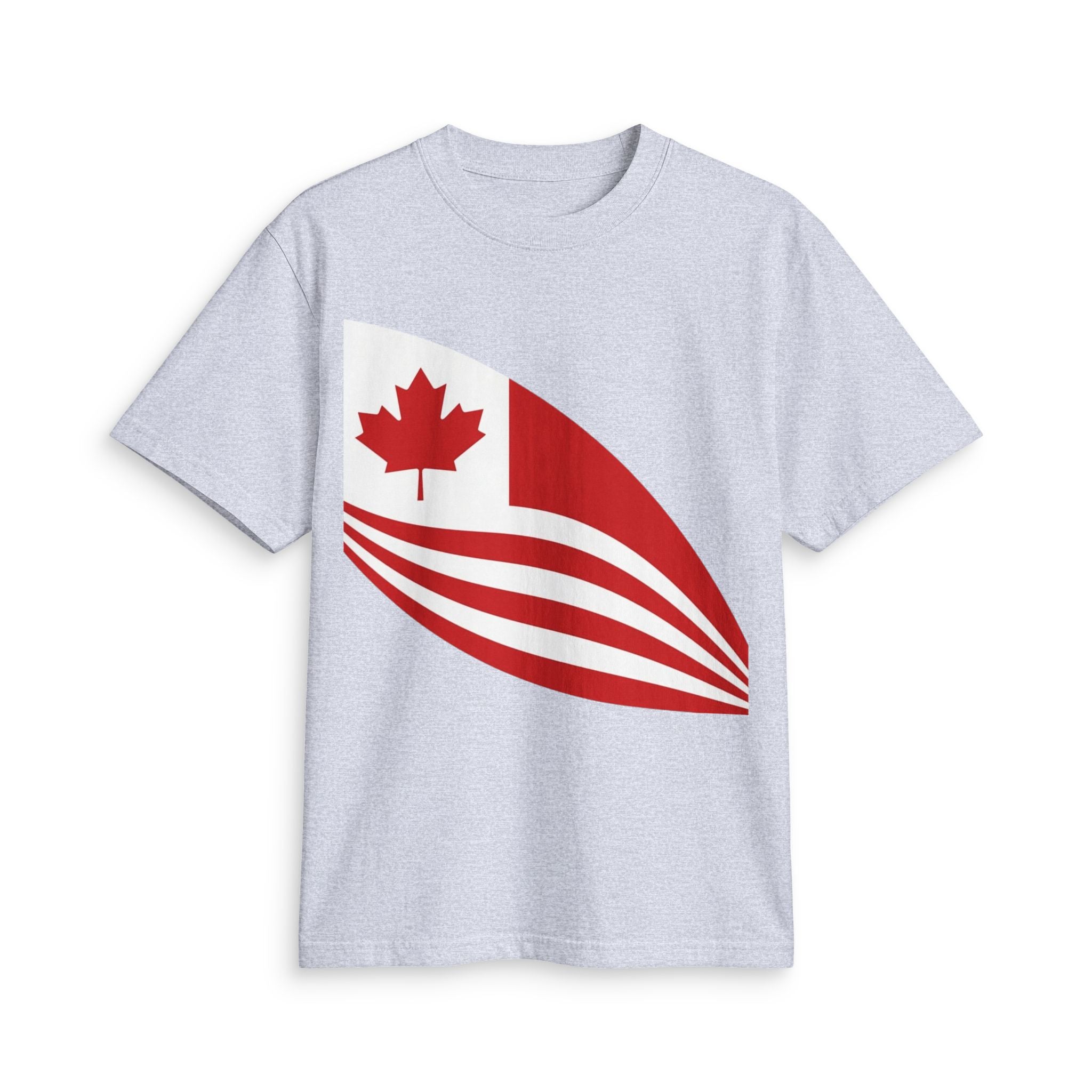 Canada Wave T-Shirt — Maple Leaf Patriotic Tee