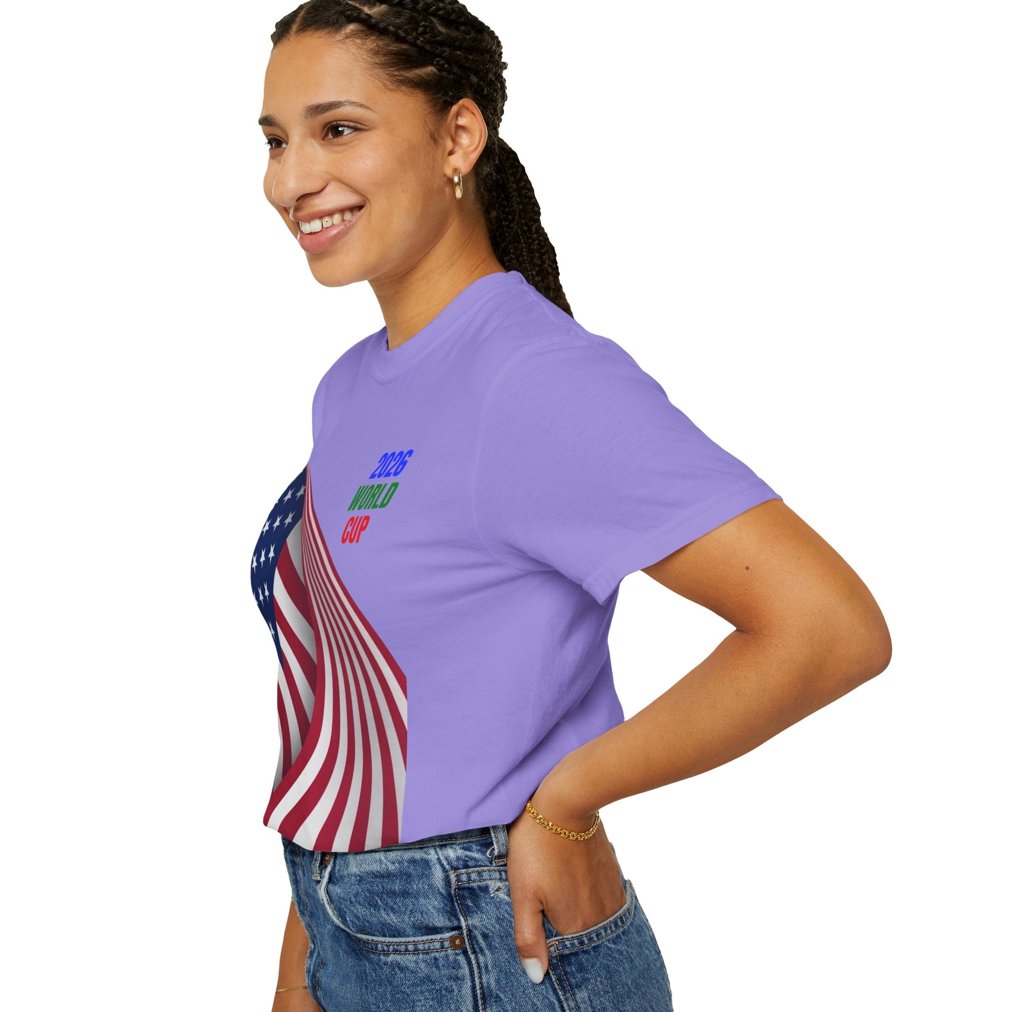 2026 World Cup USA Flag T-Shirt