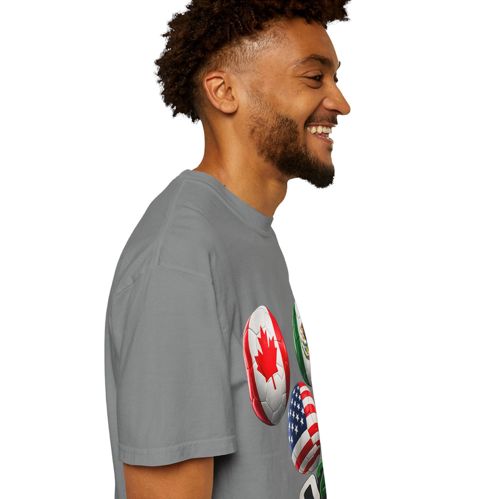 2026 World Cup Soccer T‑Shirt — USA Canada Mexico Fans