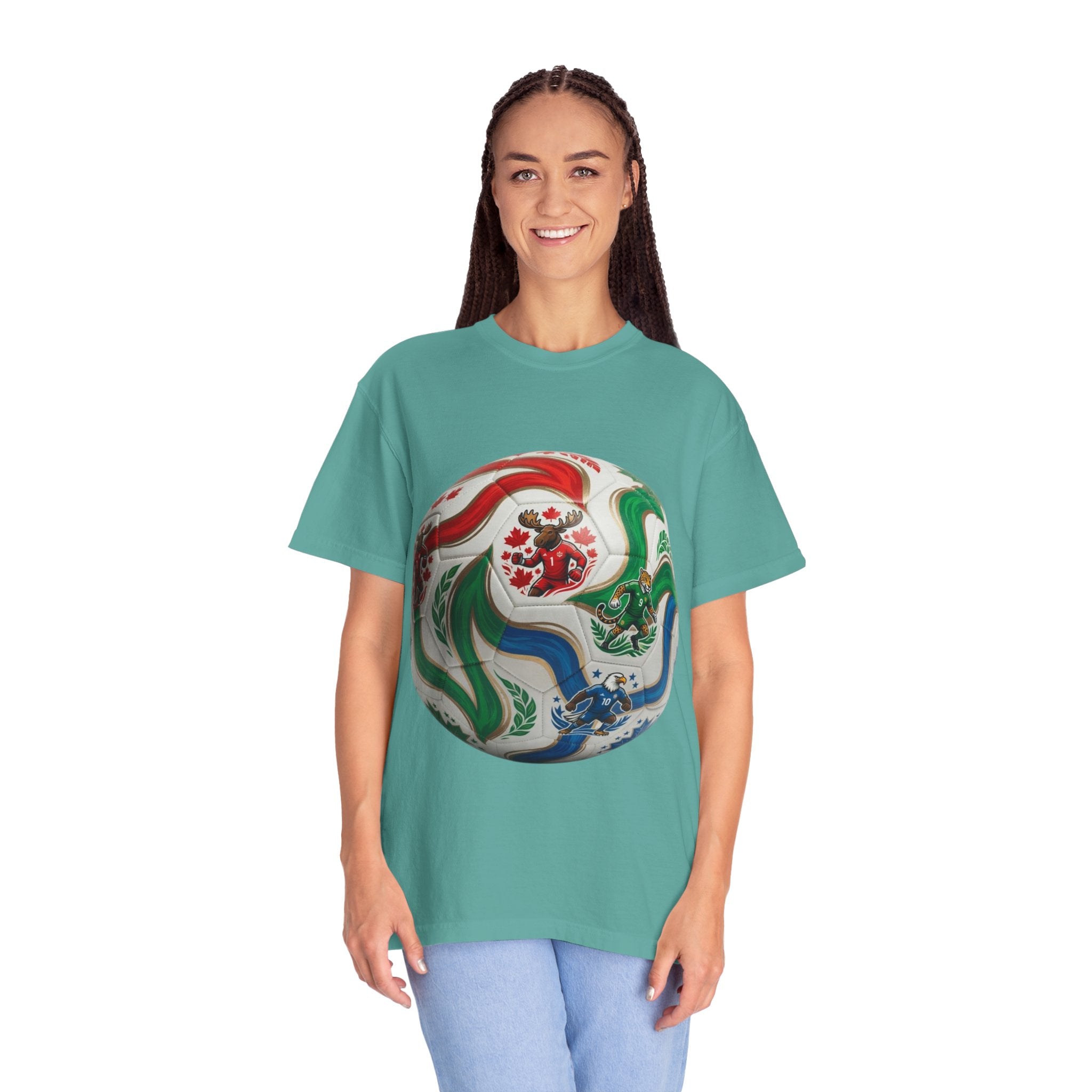 Soccer World Cup Retro Trio Ball T-Shirt