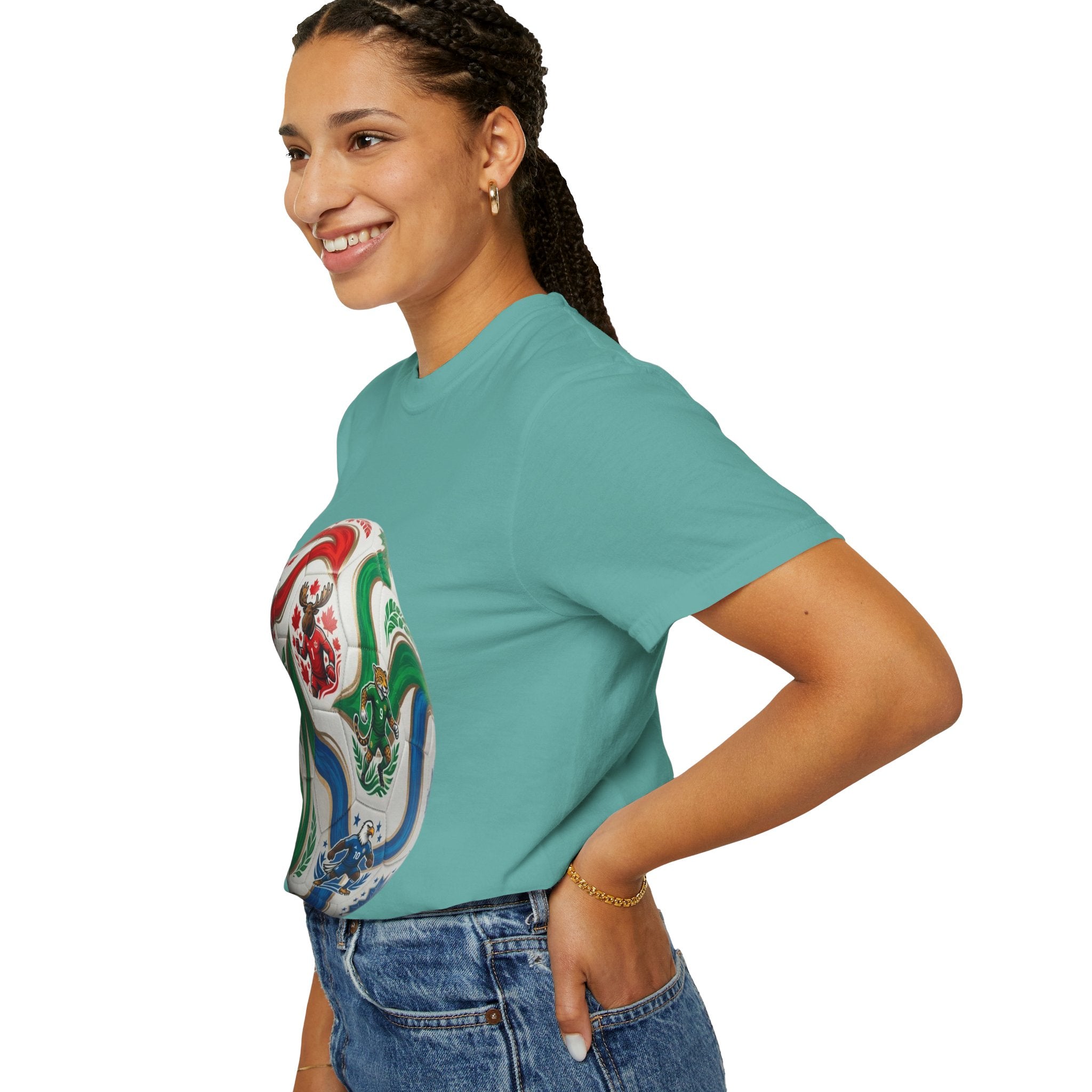Soccer World Cup Retro Trio Ball T-Shirt