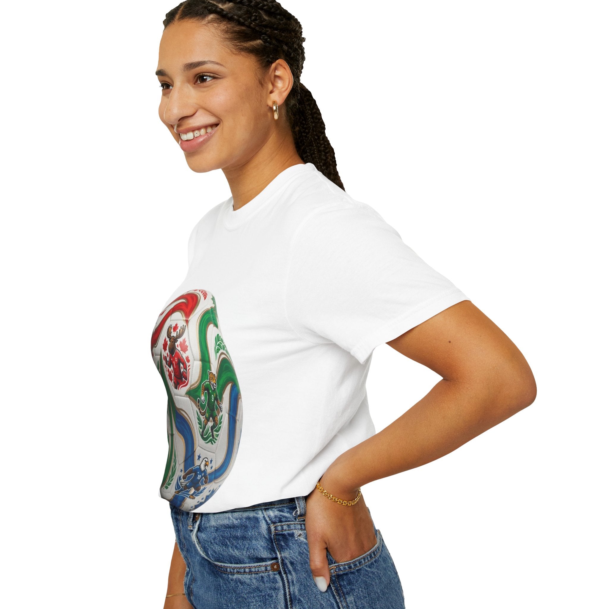 Soccer World Cup Retro Trio Ball T-Shirt