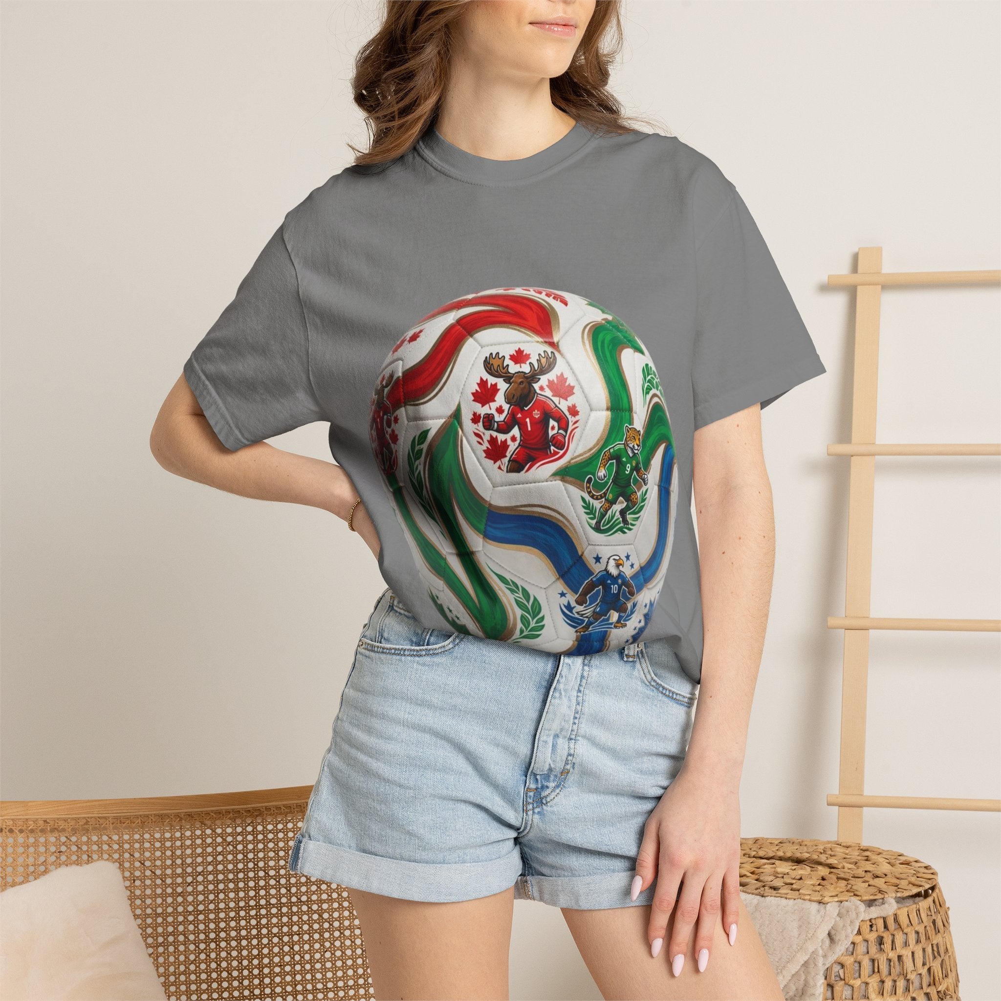 Soccer World Cup Retro Trio Ball T-Shirt