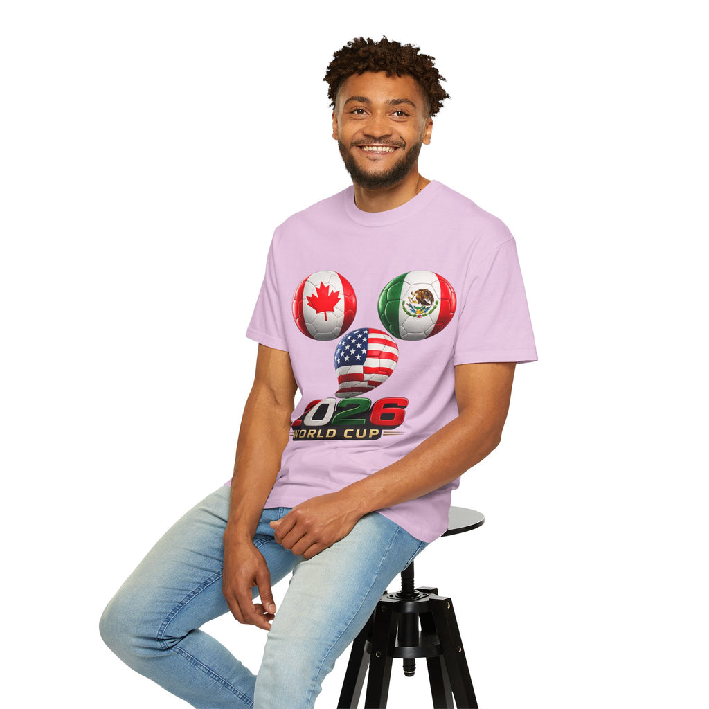 2026 World Cup Soccer T‑Shirt — USA Canada Mexico Fans