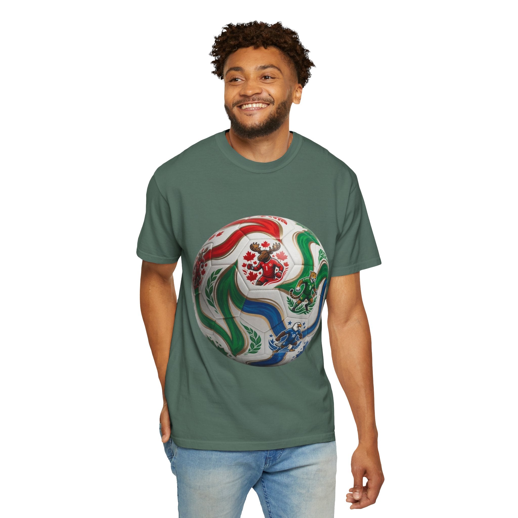 Soccer World Cup Retro Trio Ball T-Shirt