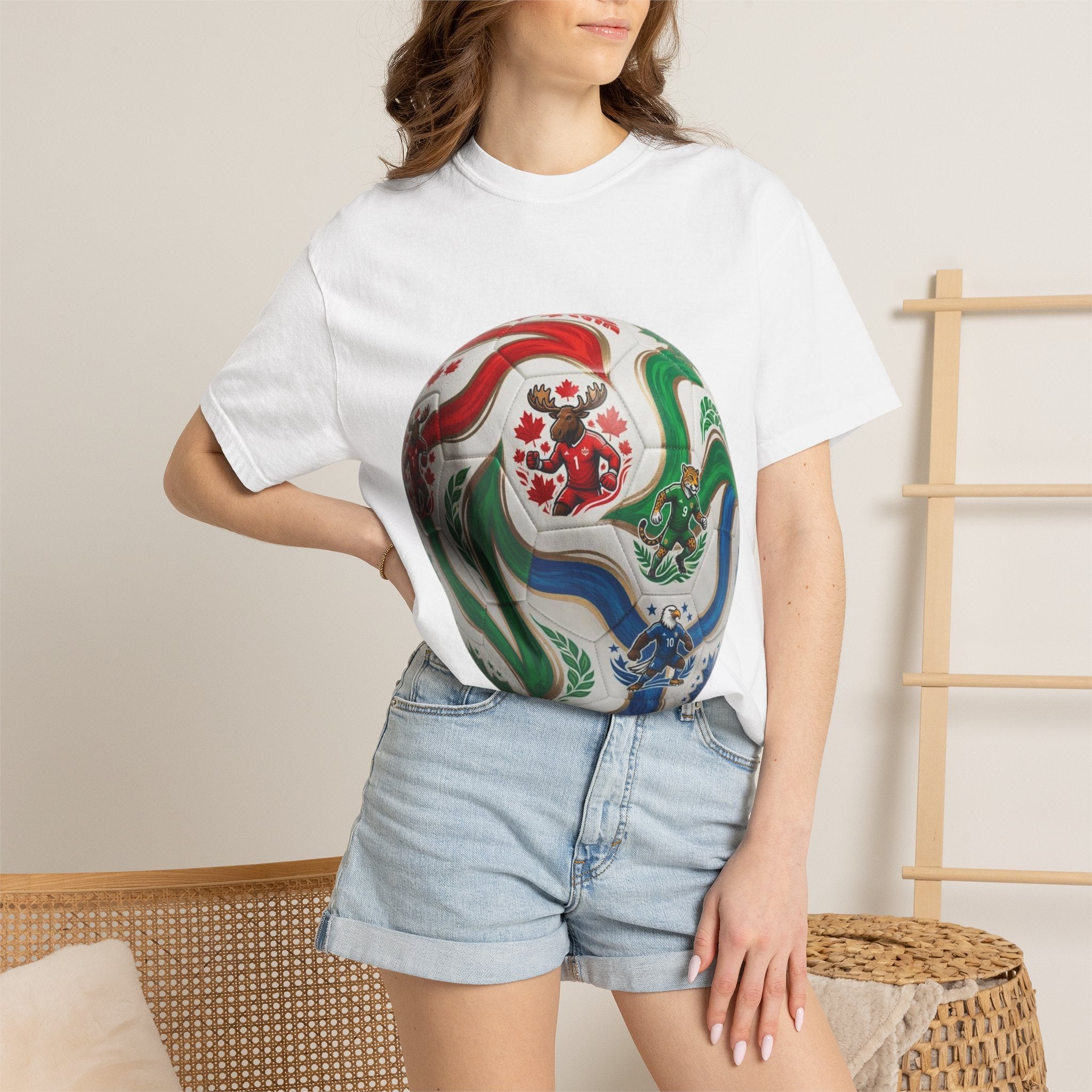 Soccer World Cup Retro Trio Ball T-Shirt