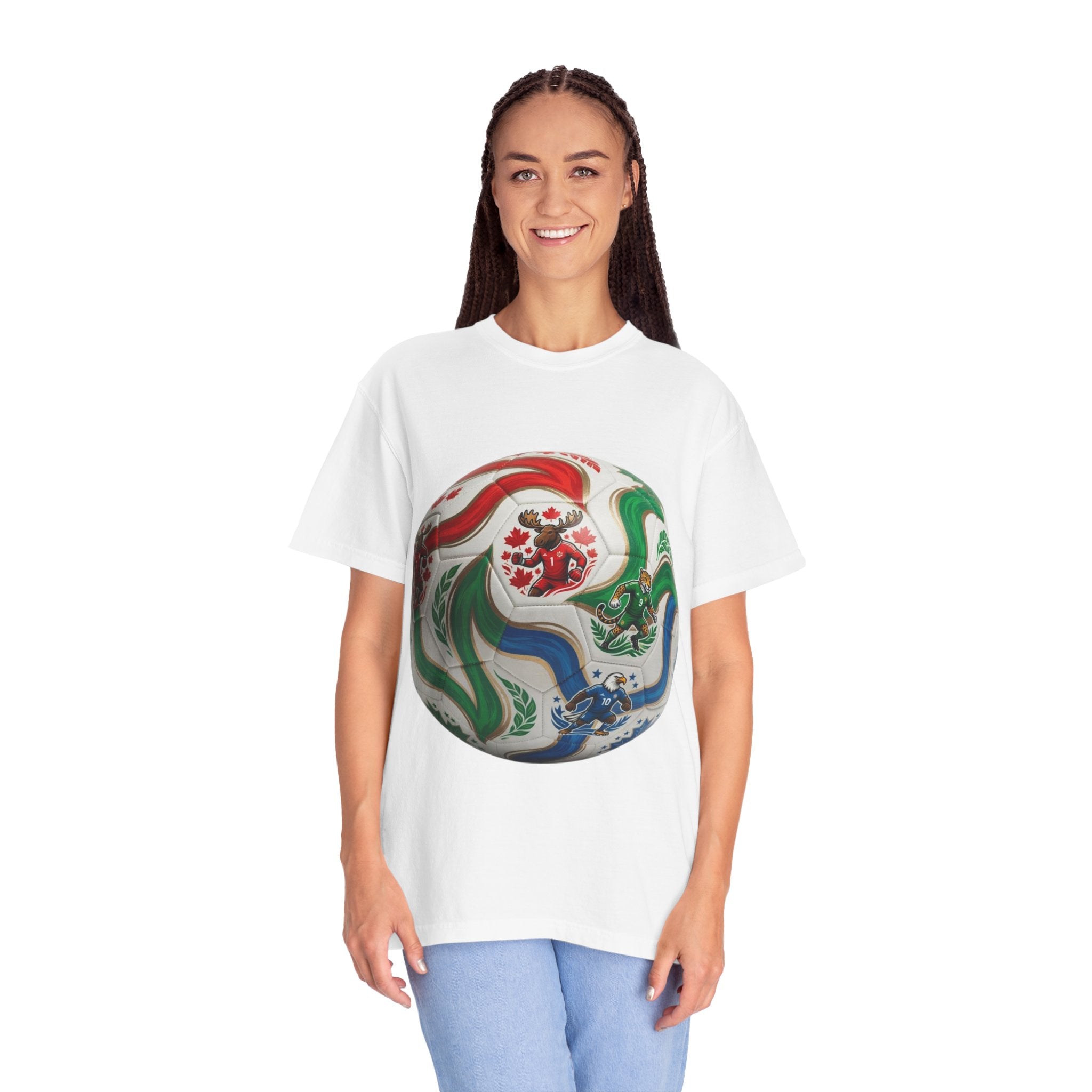 Soccer World Cup Retro Trio Ball T-Shirt