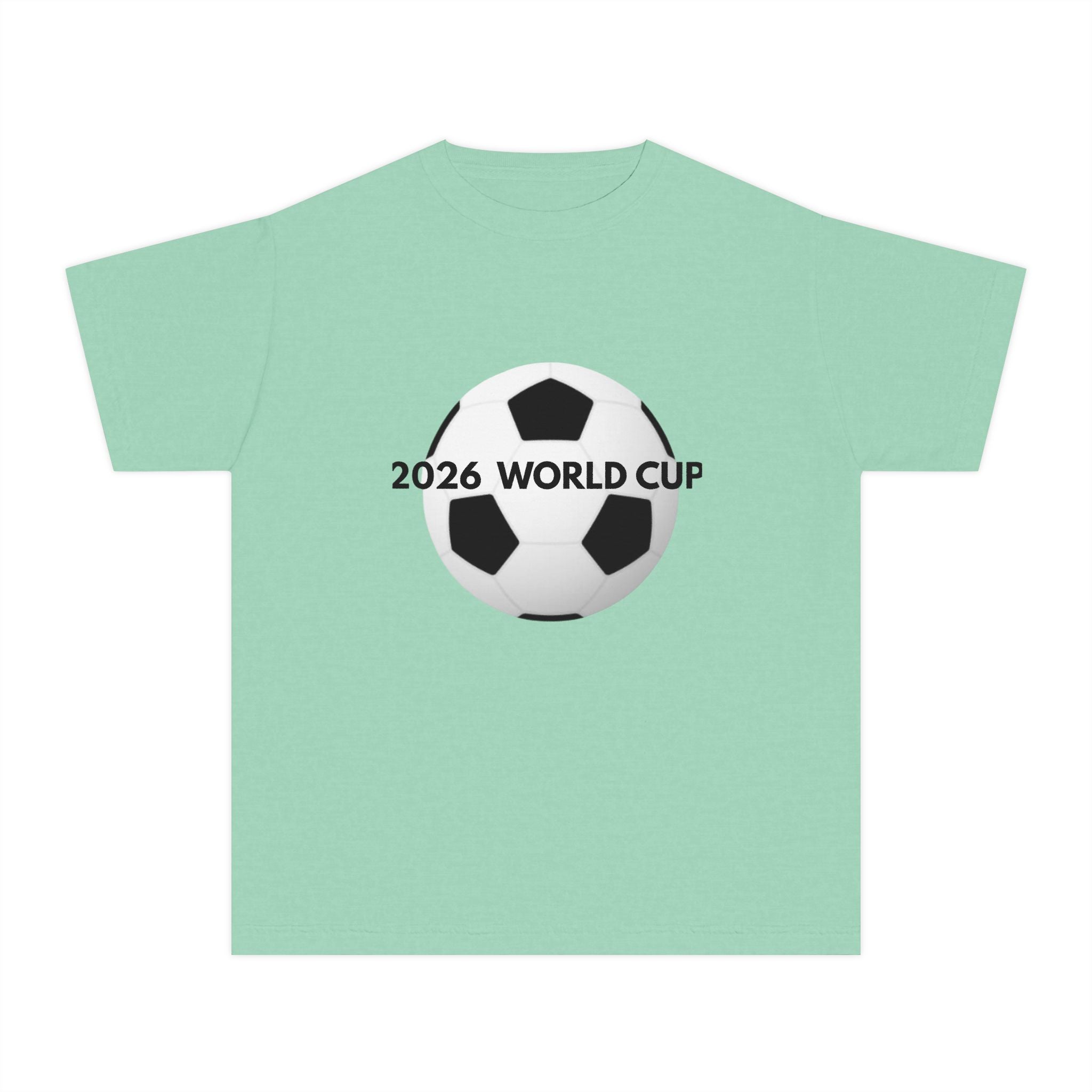 Youth 2026 World Cup Soccer Tee — Kids Football Fan Shirt