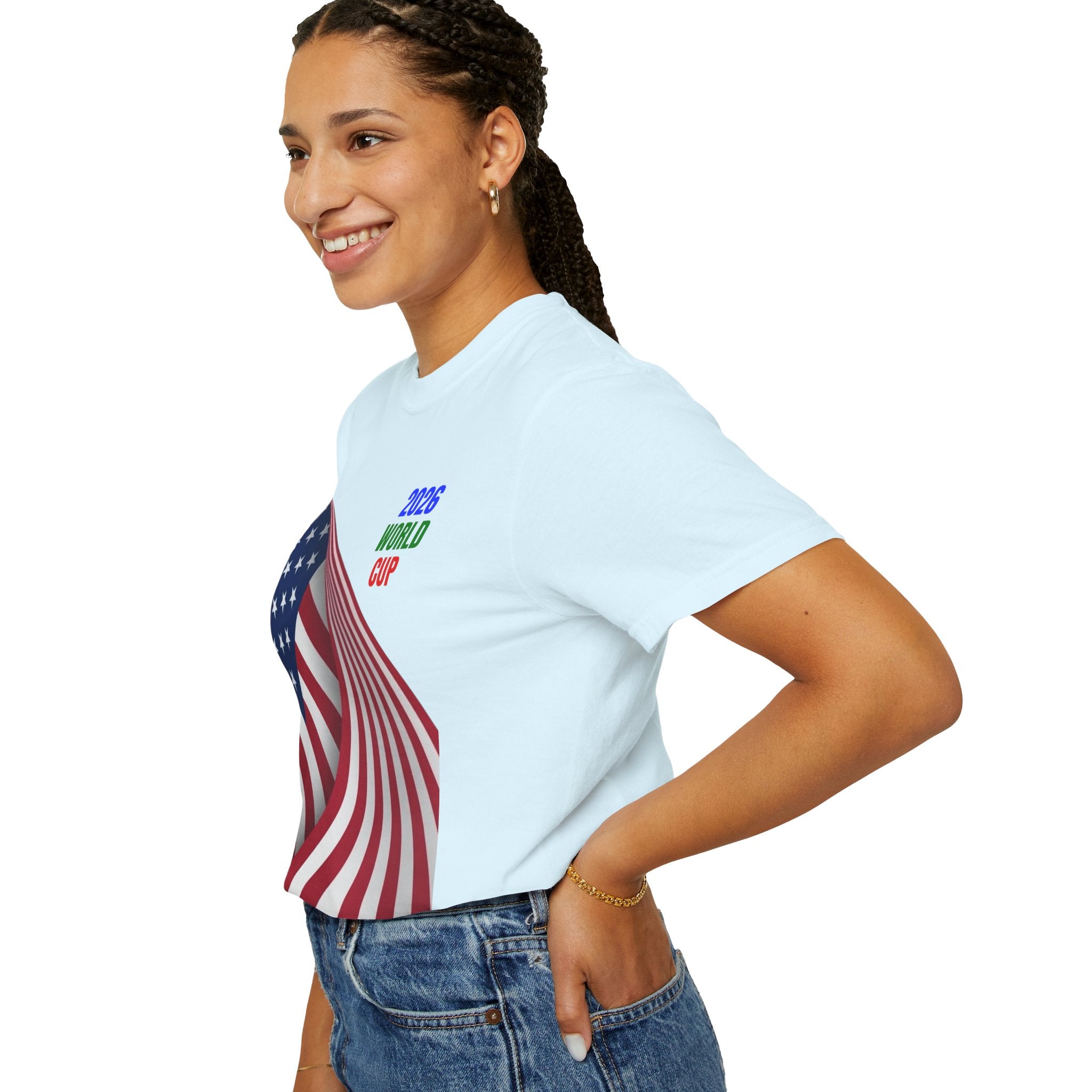 2026 World Cup USA Flag T-Shirt