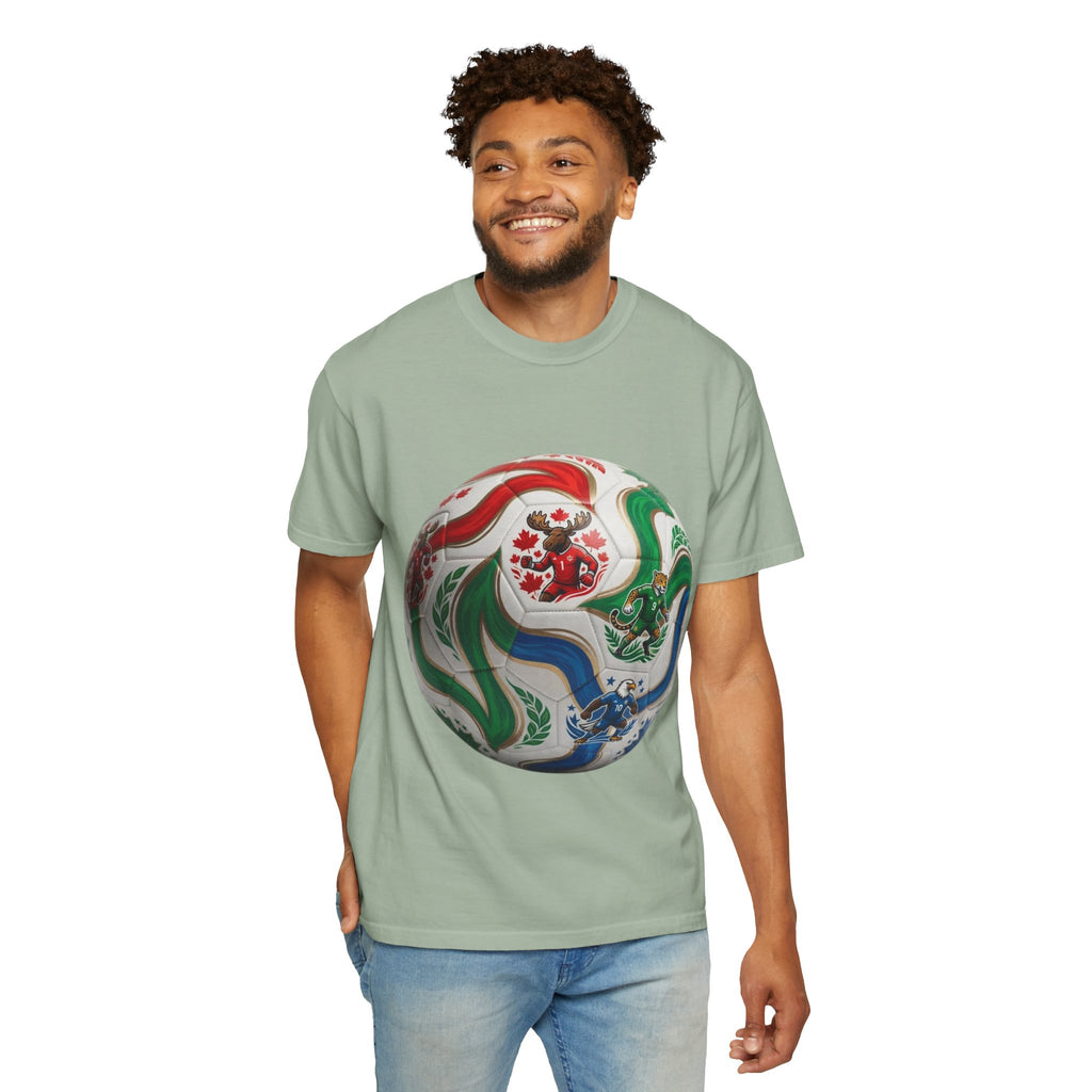 Soccer World Cup Retro Trio Ball T-Shirt