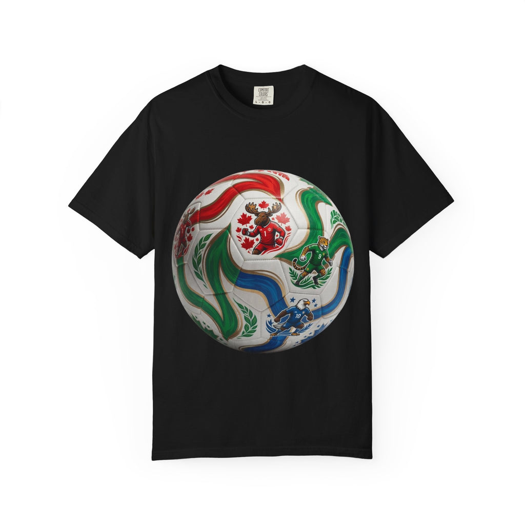 Soccer World Cup Retro Trio Ball T-Shirt