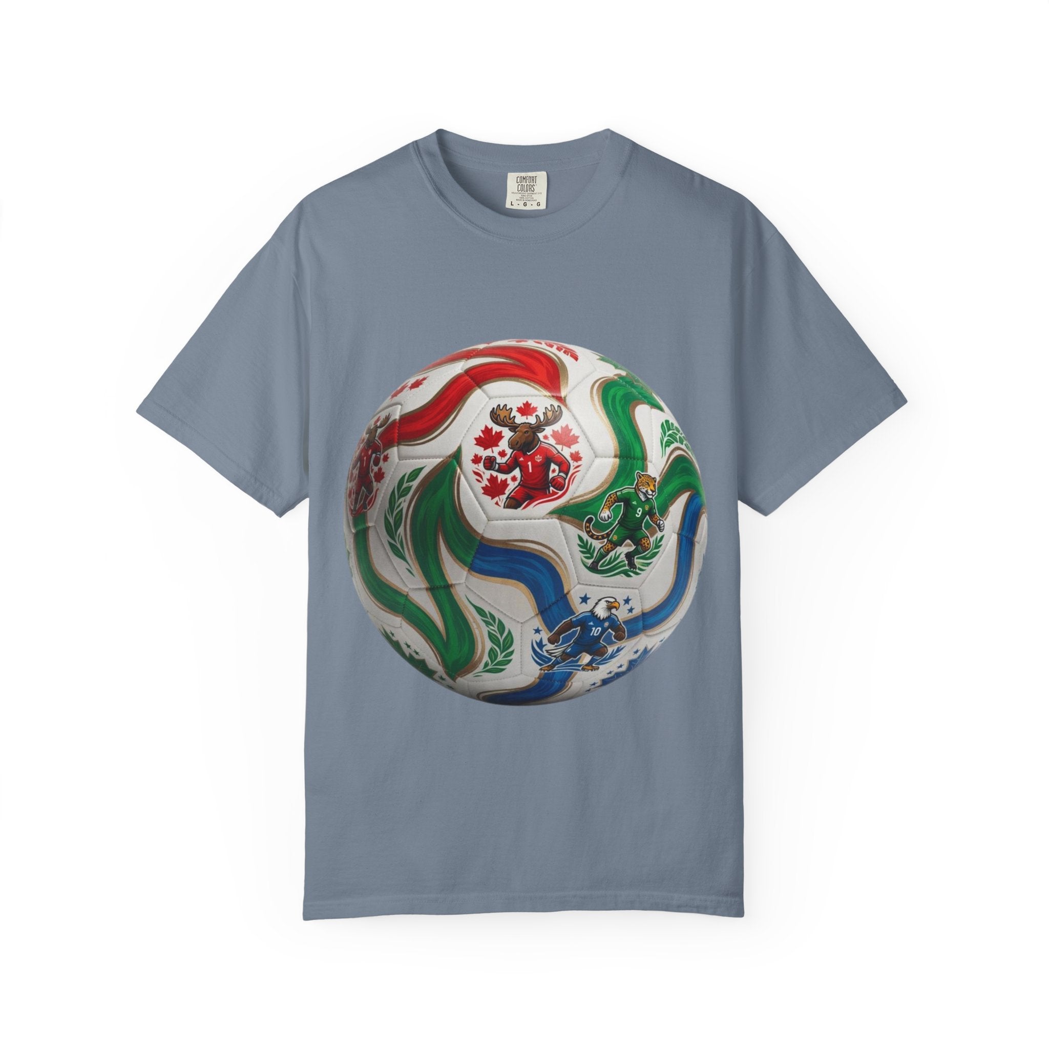 Soccer World Cup Retro Trio Ball T-Shirt