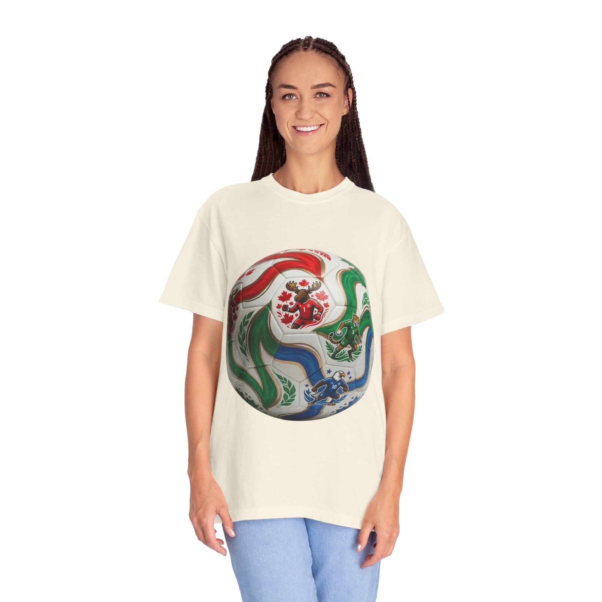 Soccer World Cup Retro Trio Ball T-Shirt