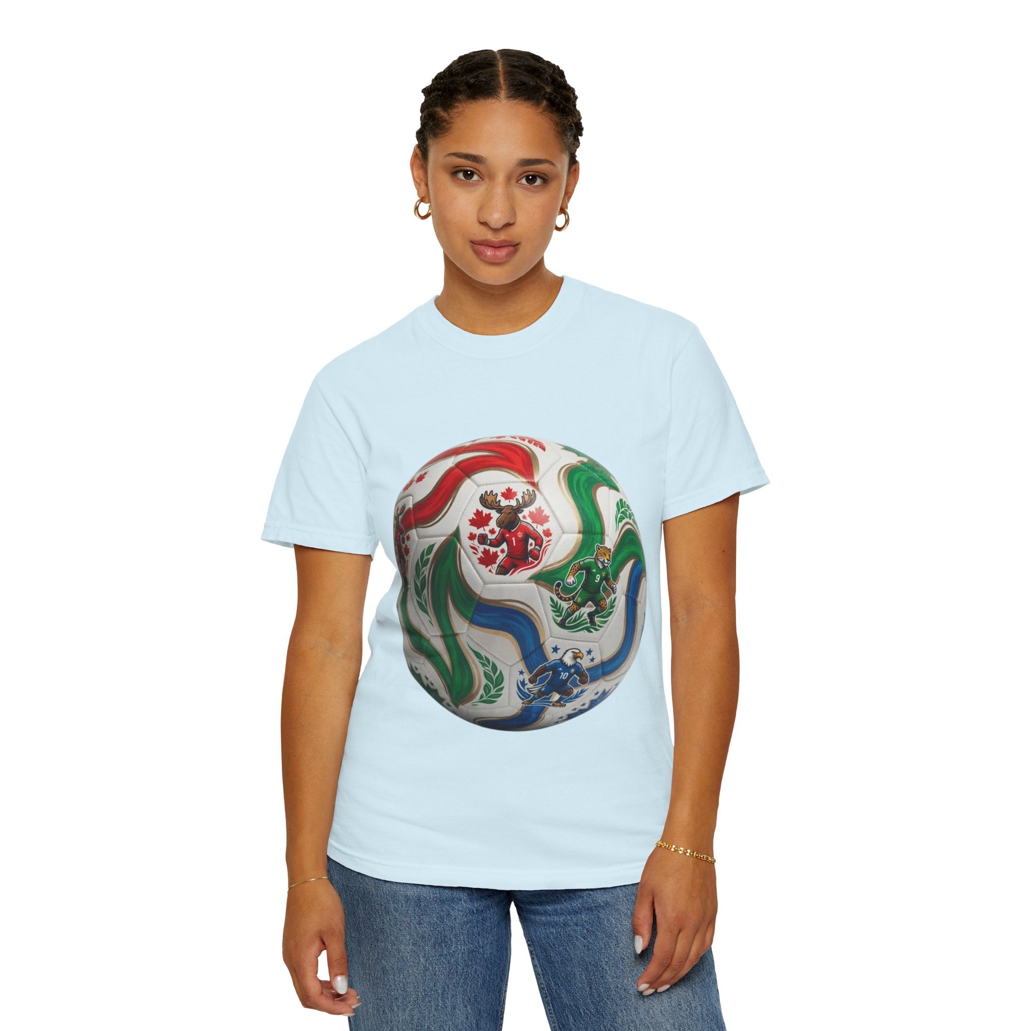 Soccer World Cup Retro Trio Ball T-Shirt