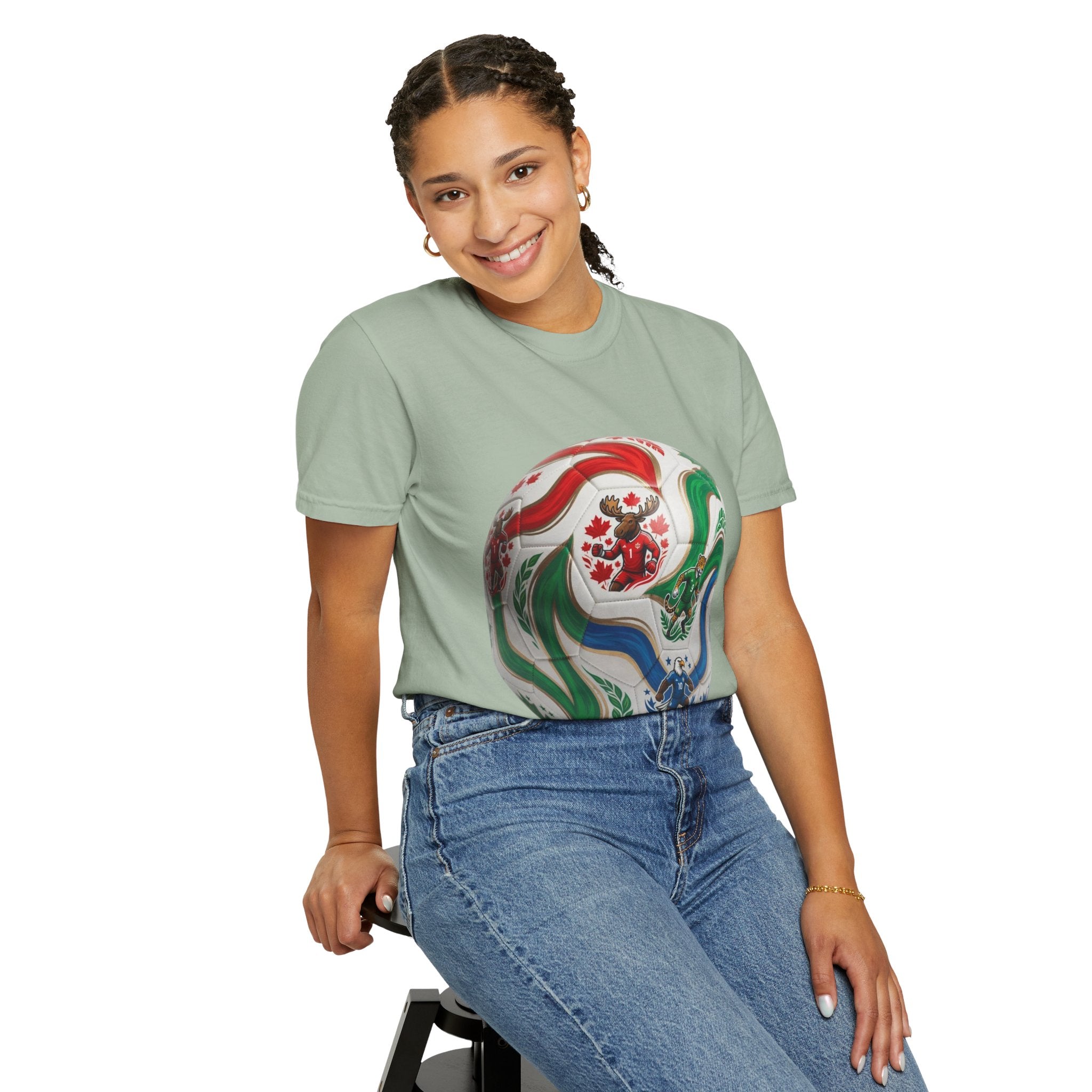 Soccer World Cup Retro Trio Ball T-Shirt