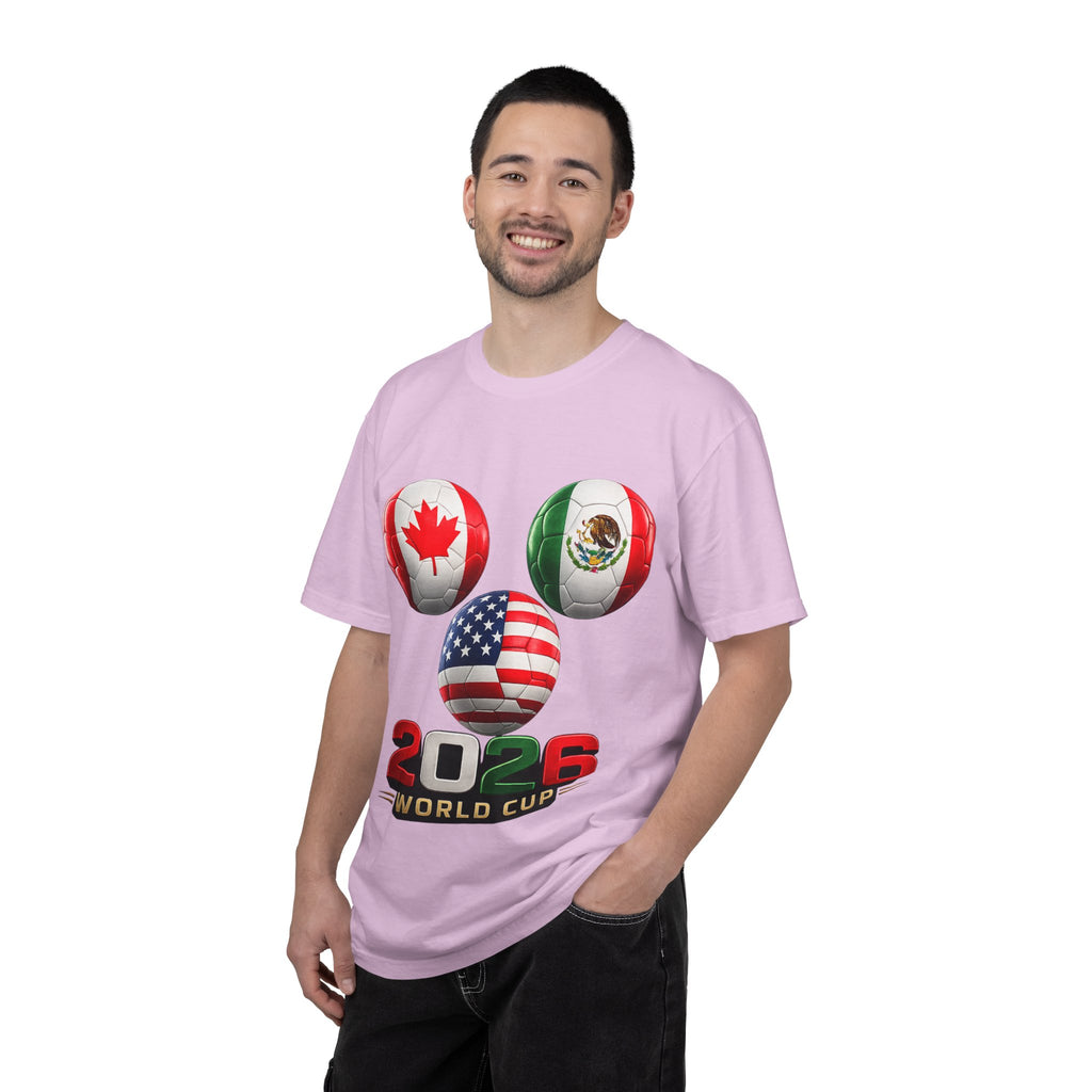2026 World Cup Soccer T‑Shirt — USA Canada Mexico Fans