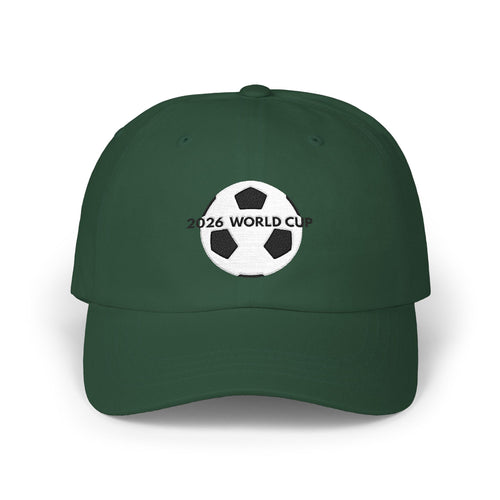 2026 World Cup Soccer Ball Classic Dad Cap | Embroidered Football Hat
