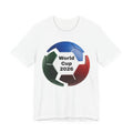 World Cup 2026 Soccer Ball Tee | USA, Mexico and Canada Colors