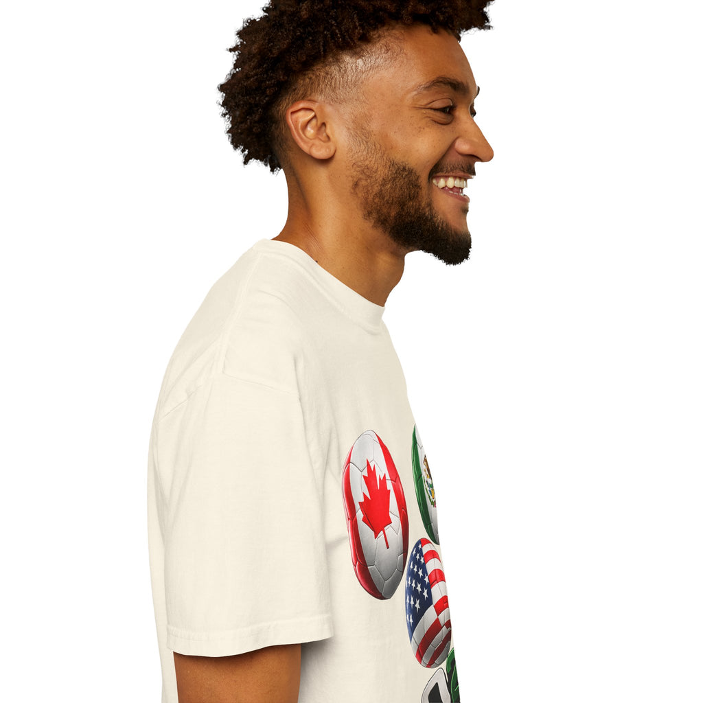 2026 World Cup Soccer T‑Shirt — USA Canada Mexico Fans