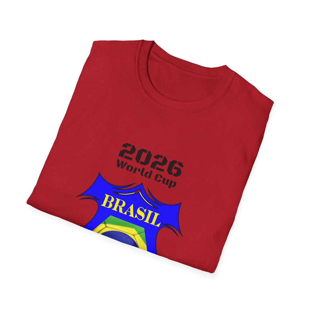 Brazil 2026 World Cup Crest T-Shirt — Soccer Football Tee