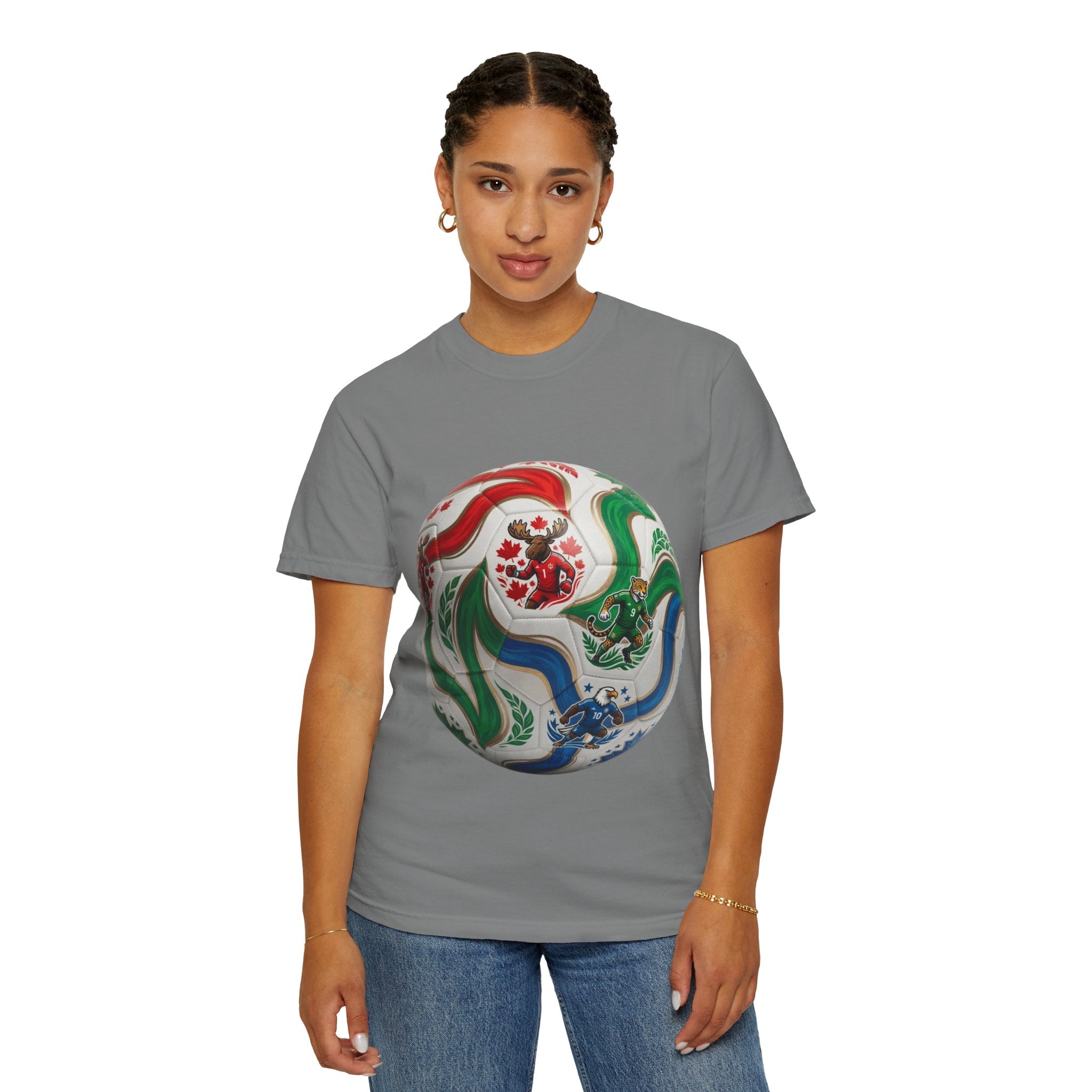 Soccer World Cup Retro Trio Ball T-Shirt