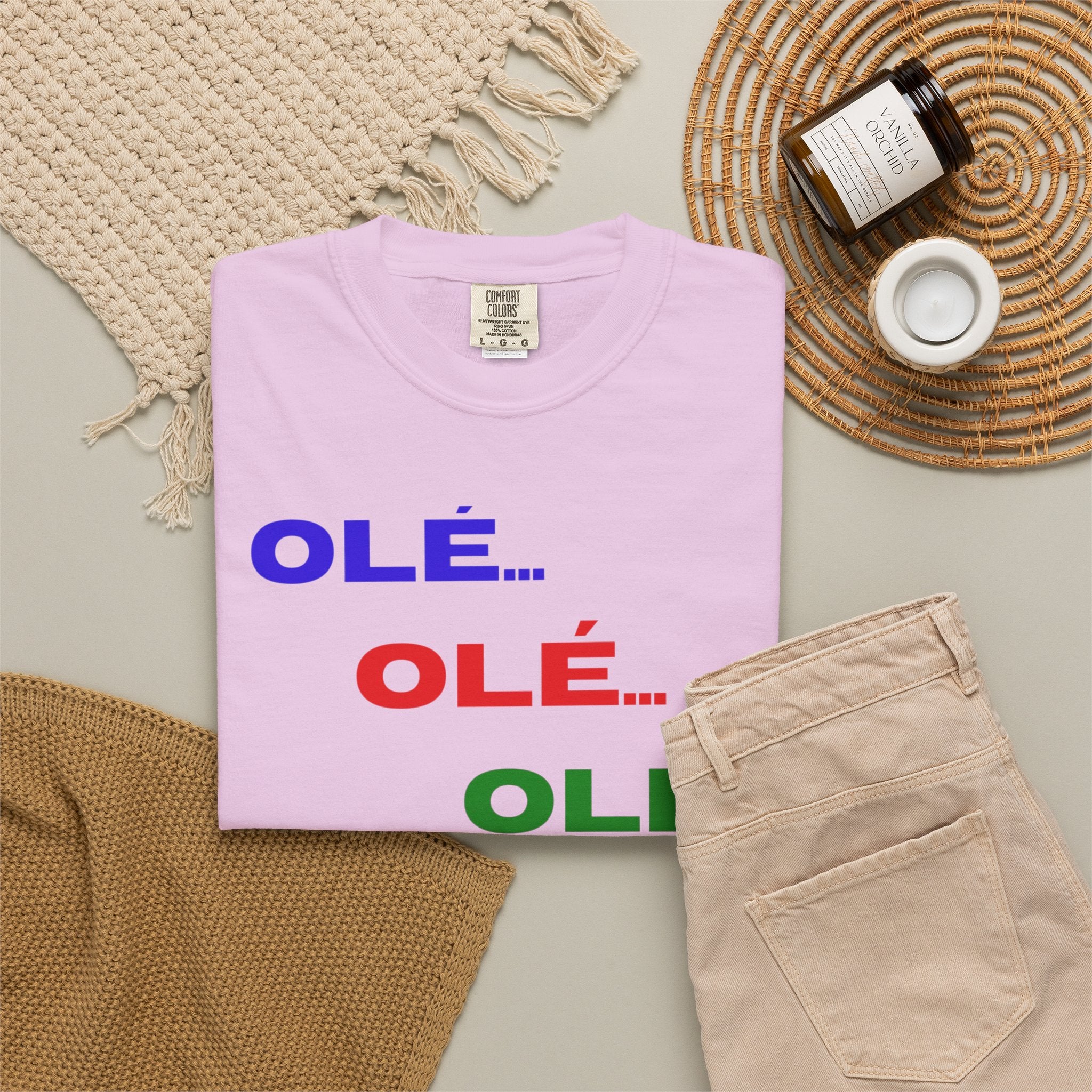 Brazil Olé World Cup 2026 T-Shirt — Brazil Flag Map Soccer Fan Tee