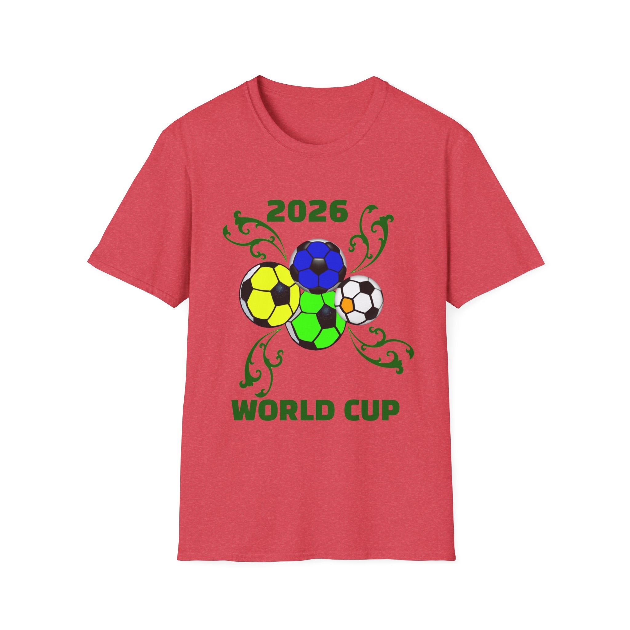 2026 World Cup Soccer Balls T-Shirt | Soccer Tournament Tee