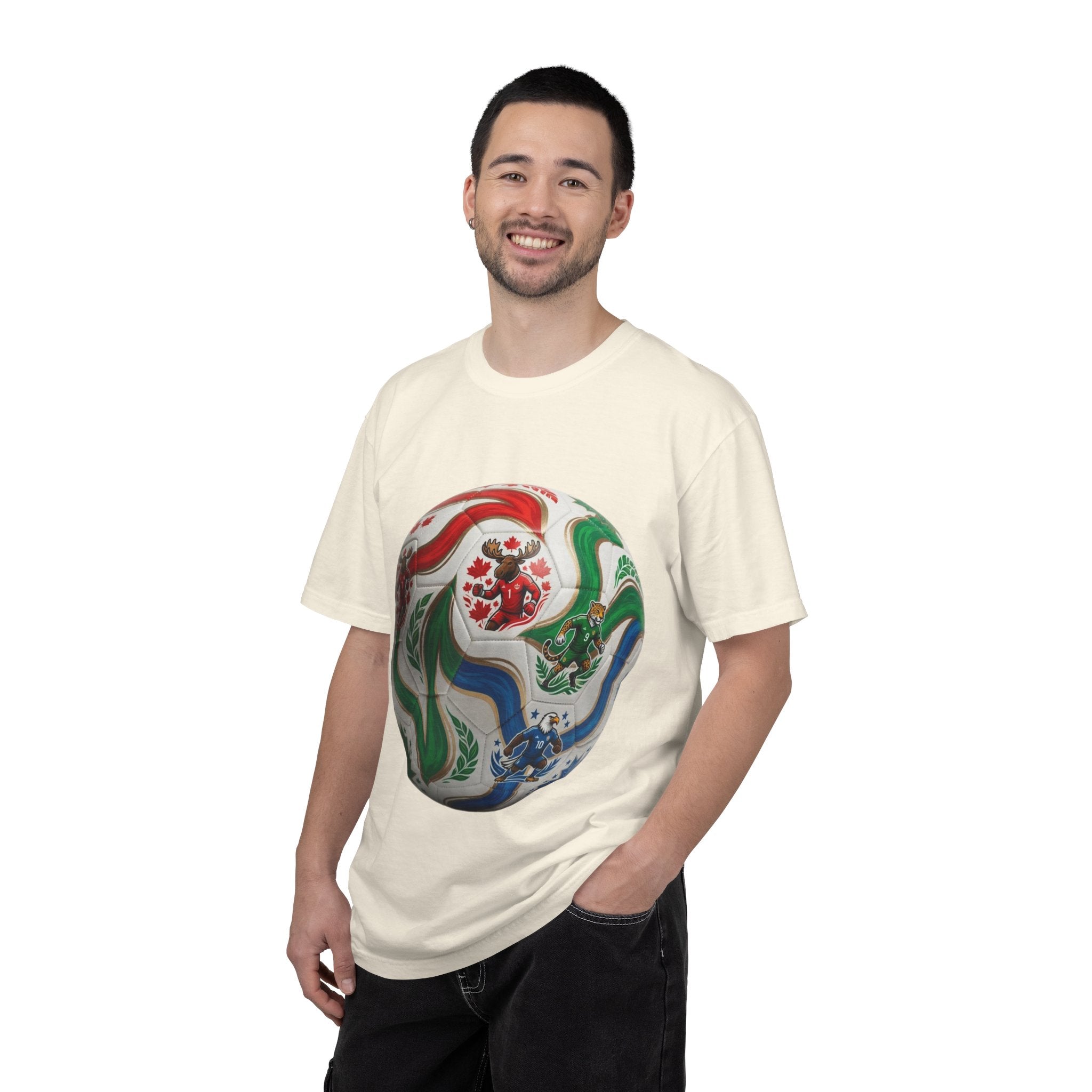Soccer World Cup Retro Trio Ball T-Shirt