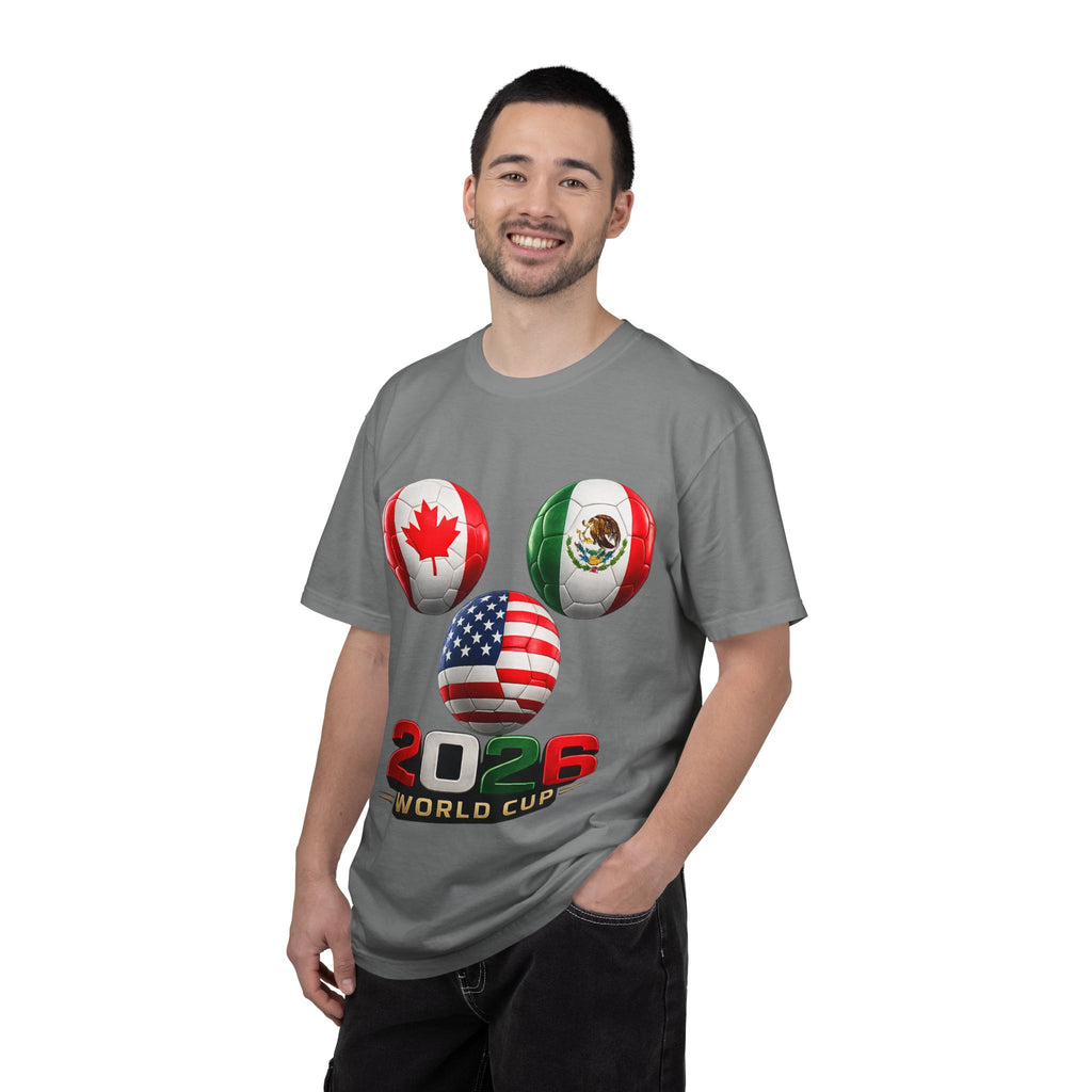 2026 World Cup Soccer T‑Shirt — USA Canada Mexico Fans
