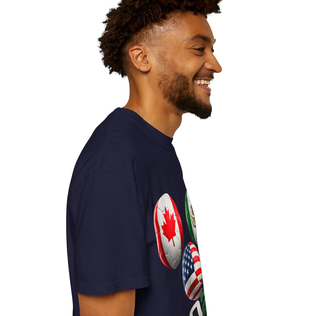 2026 World Cup Soccer T‑Shirt — USA Canada Mexico Fans