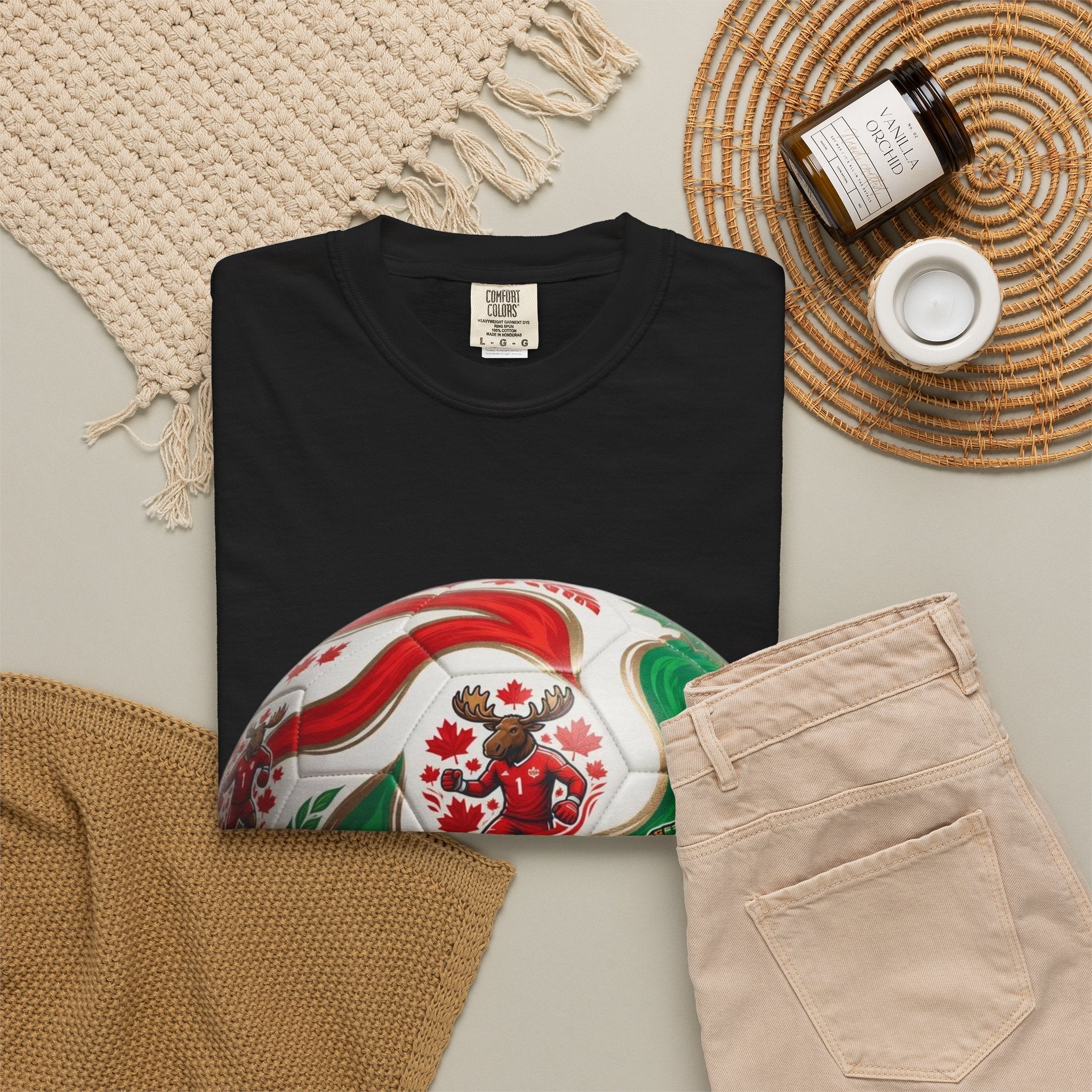 Soccer World Cup Retro Trio Ball T-Shirt